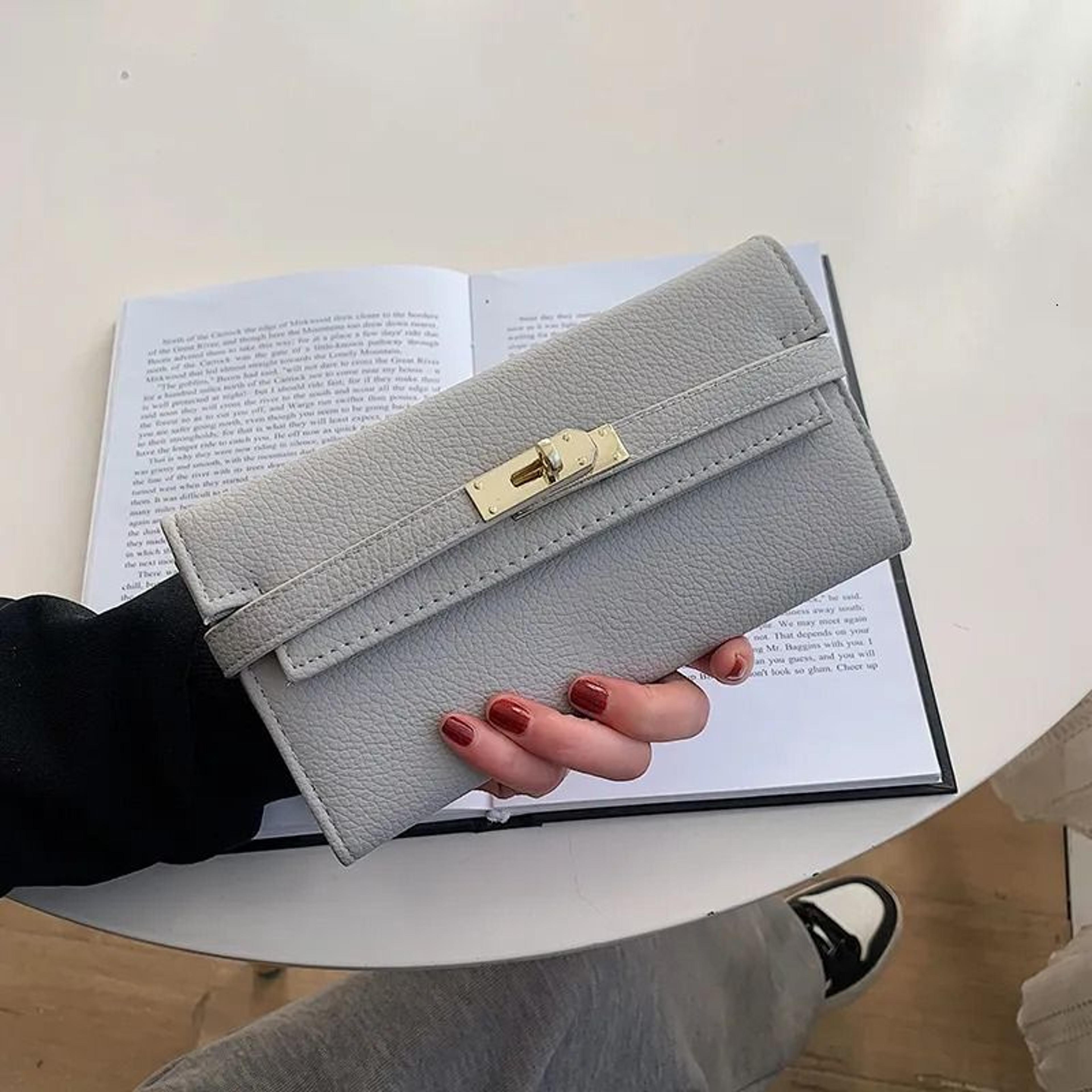 long clutch bag for girls large capacity card holder stylish handbag