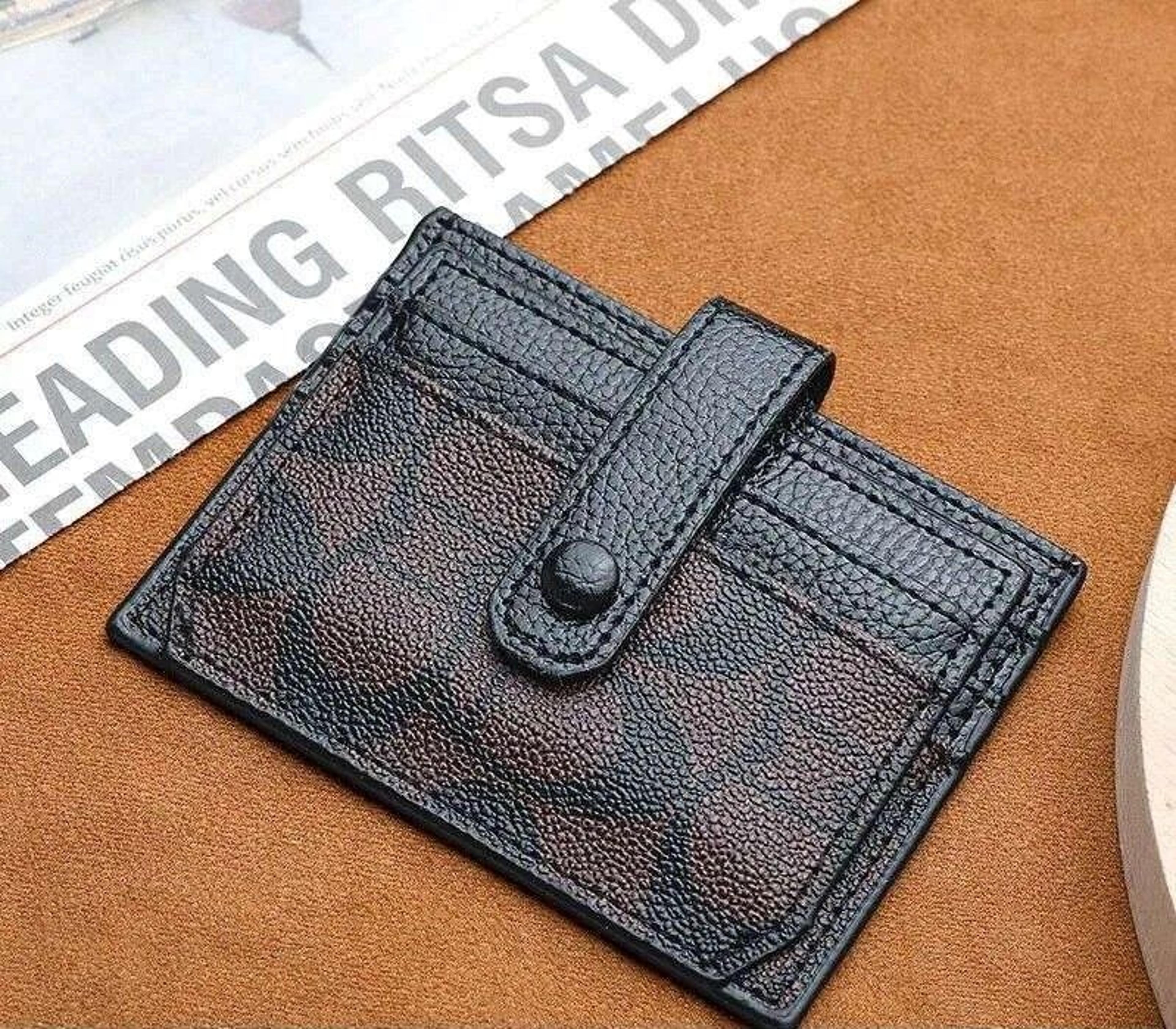 women card holder wallet slim multi card slots id window compact premium style
