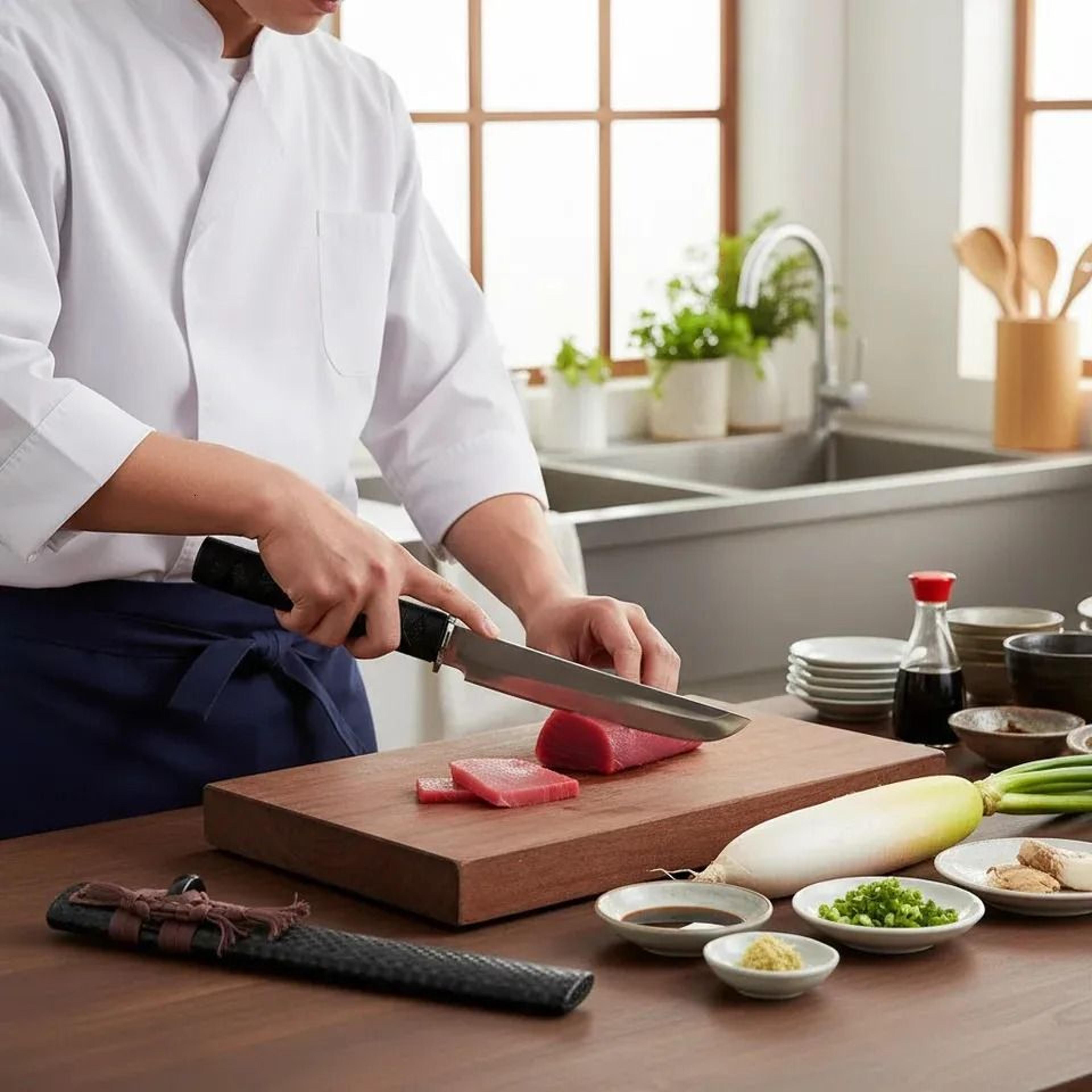 high carbon steel butcher knife straight meat cutting knife