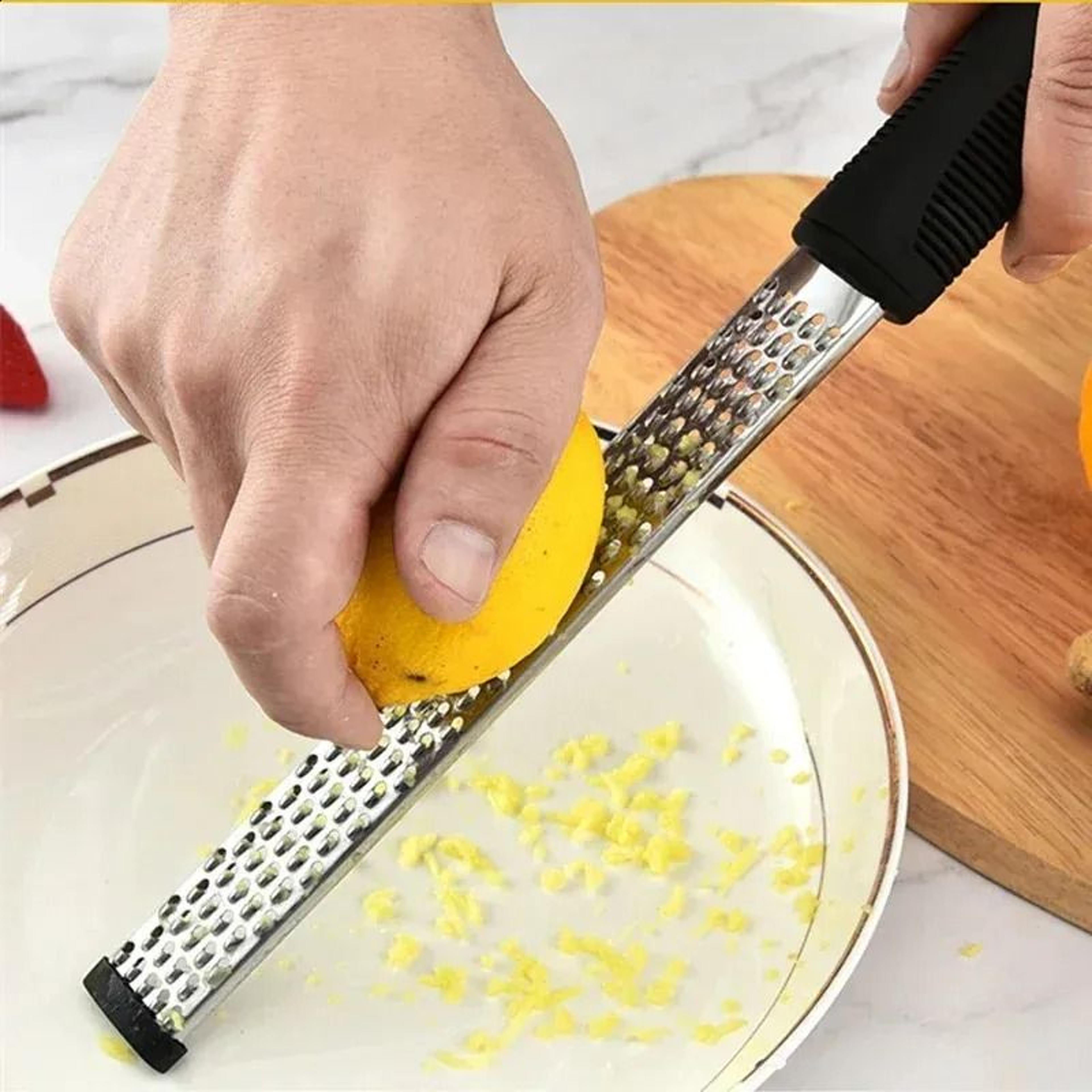 multi purpose stainless steel cheese grater lemon zester and vegetable slicer