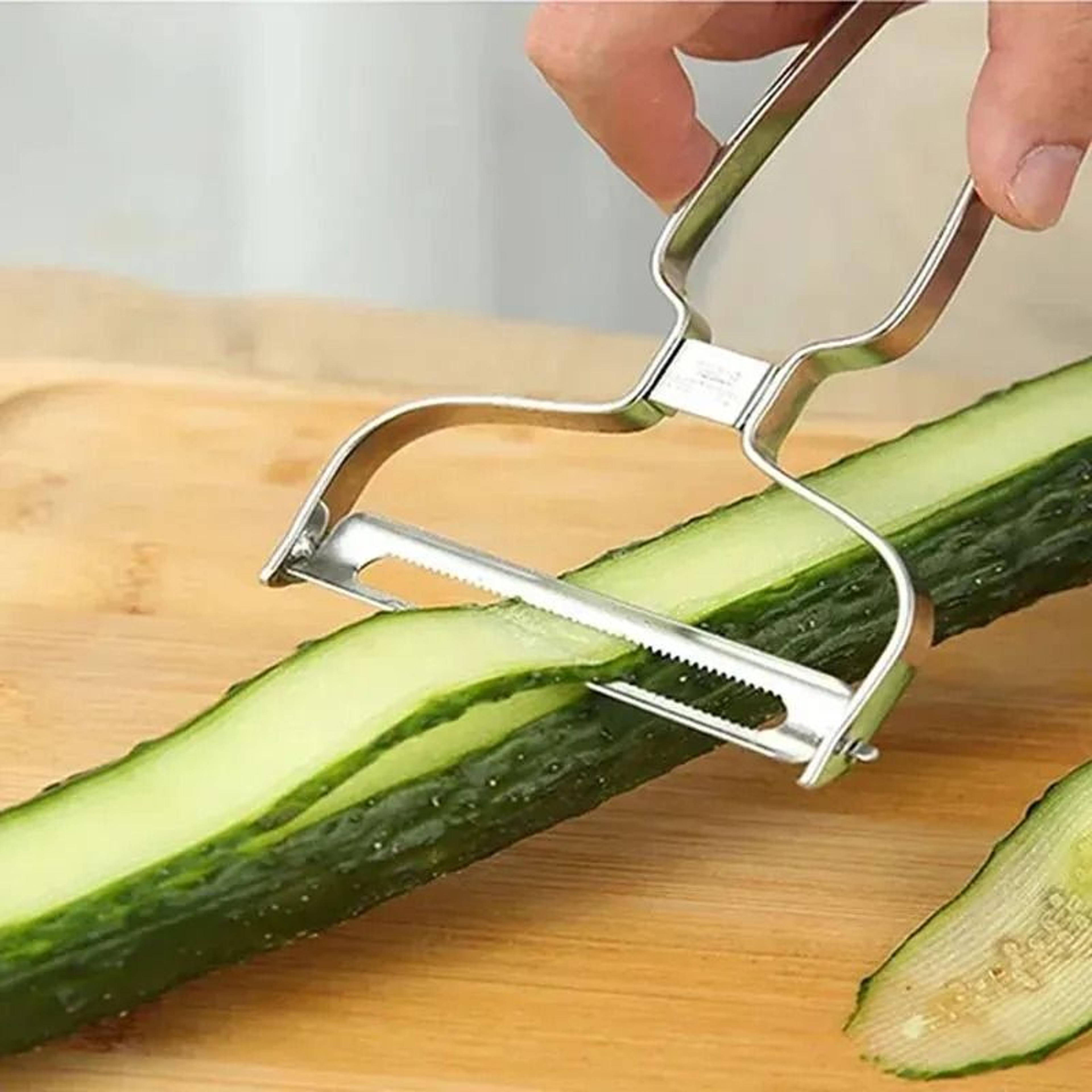 stainless steel vegetable slicer wide mouth cabbage grater handheld fruit cutter