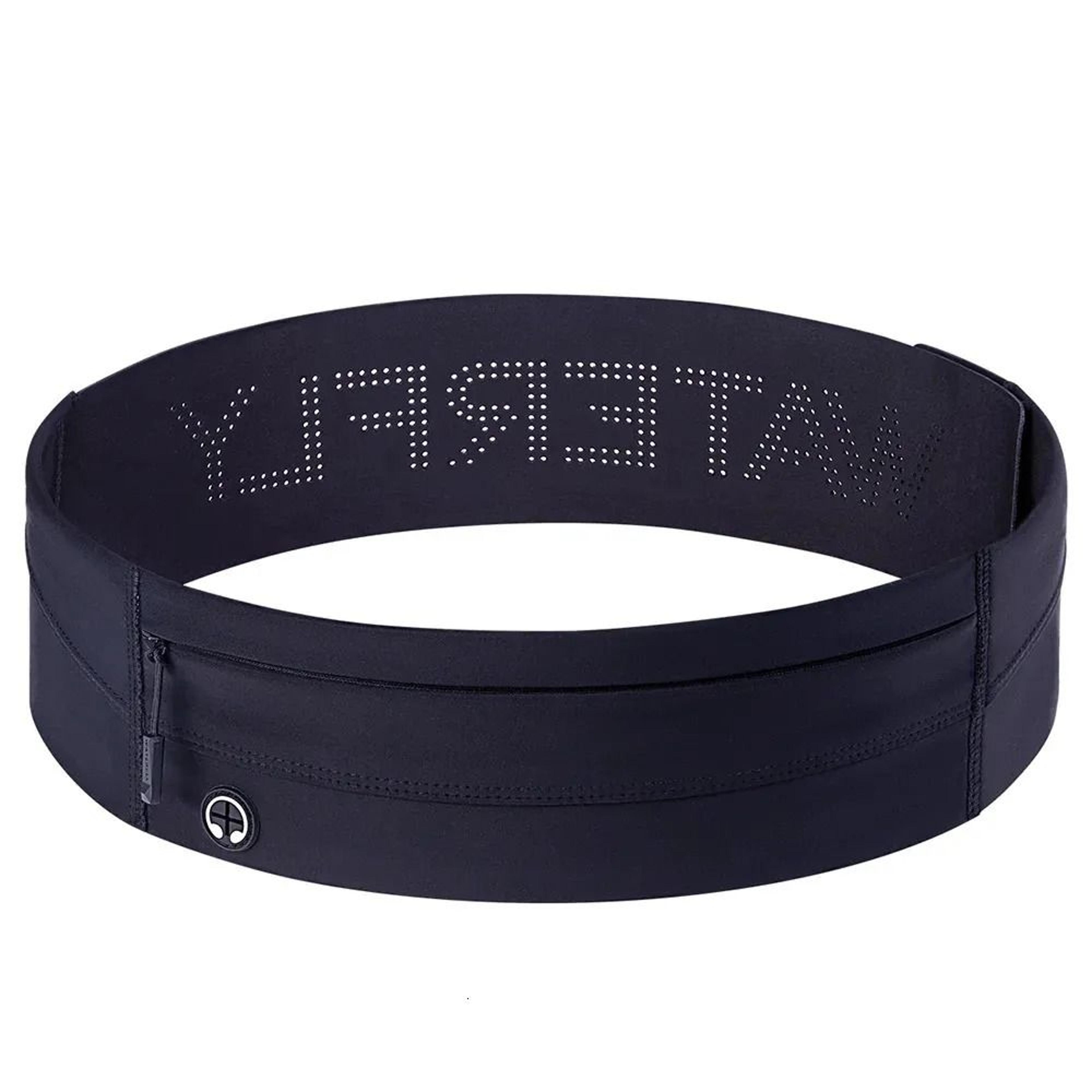 slim elastic running belt phone holder workout waist bag for men and women