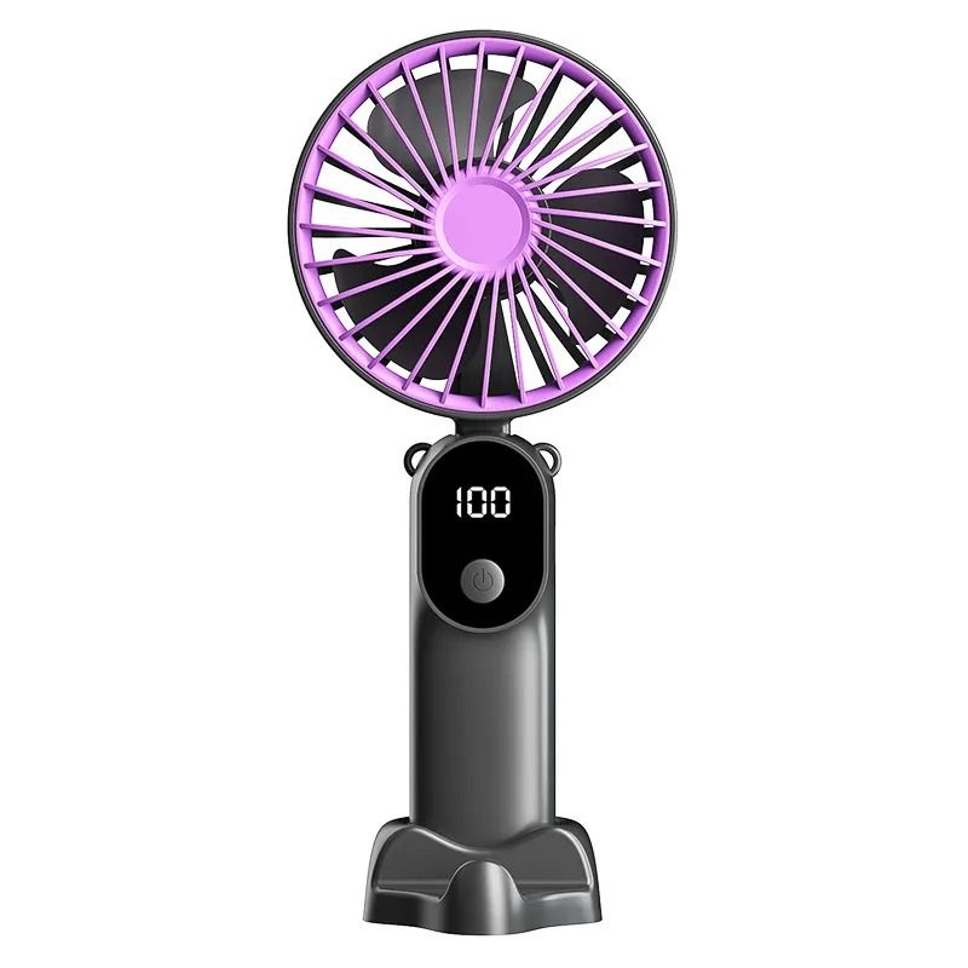 portable mini handheld fan usb rechargeable speed quiet desk fan