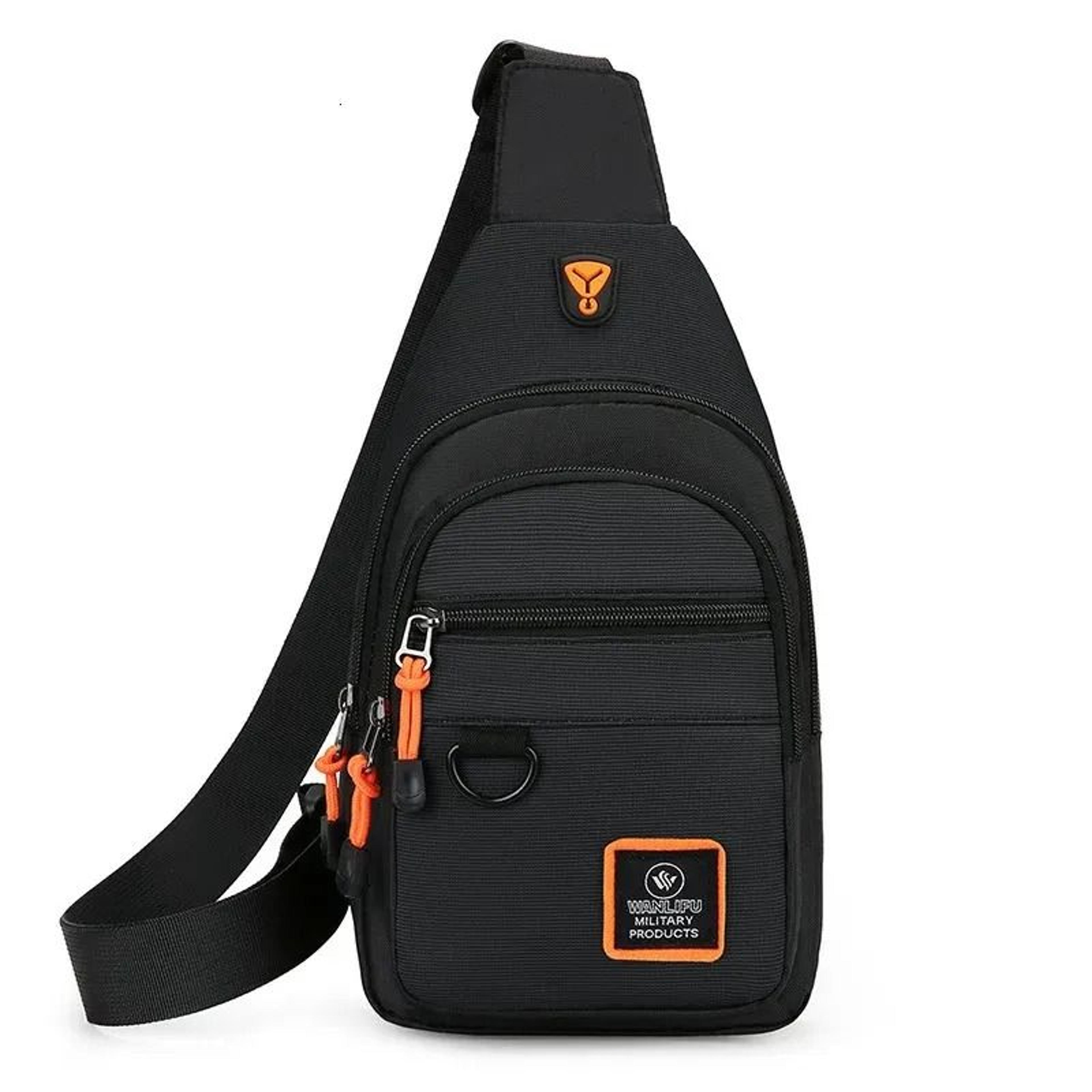 men chest bag multifunctional crossbody sling shoulder bag for outdoor daily carry