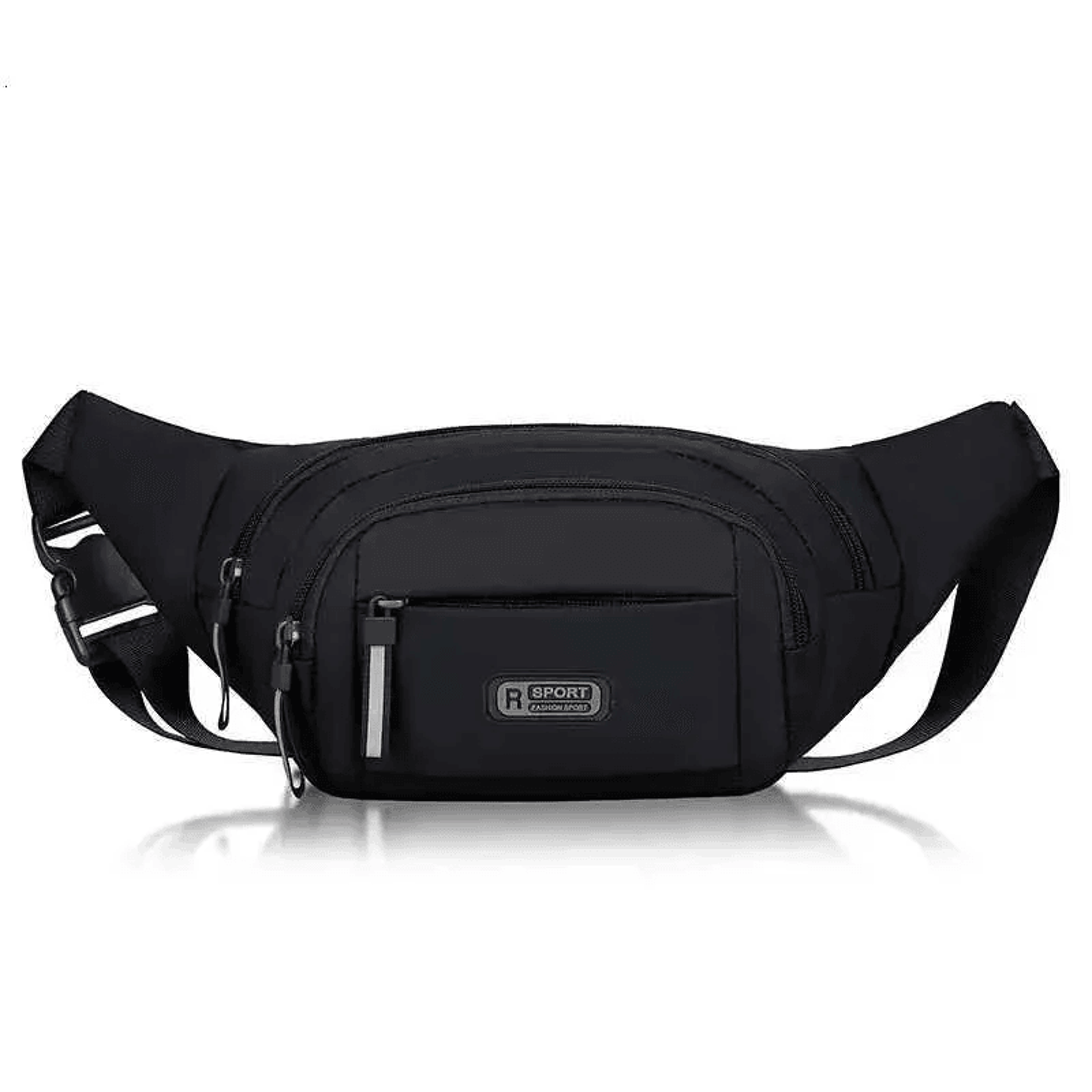 men canvas slim waist pack anti theft running fanny pack for phone and travel
