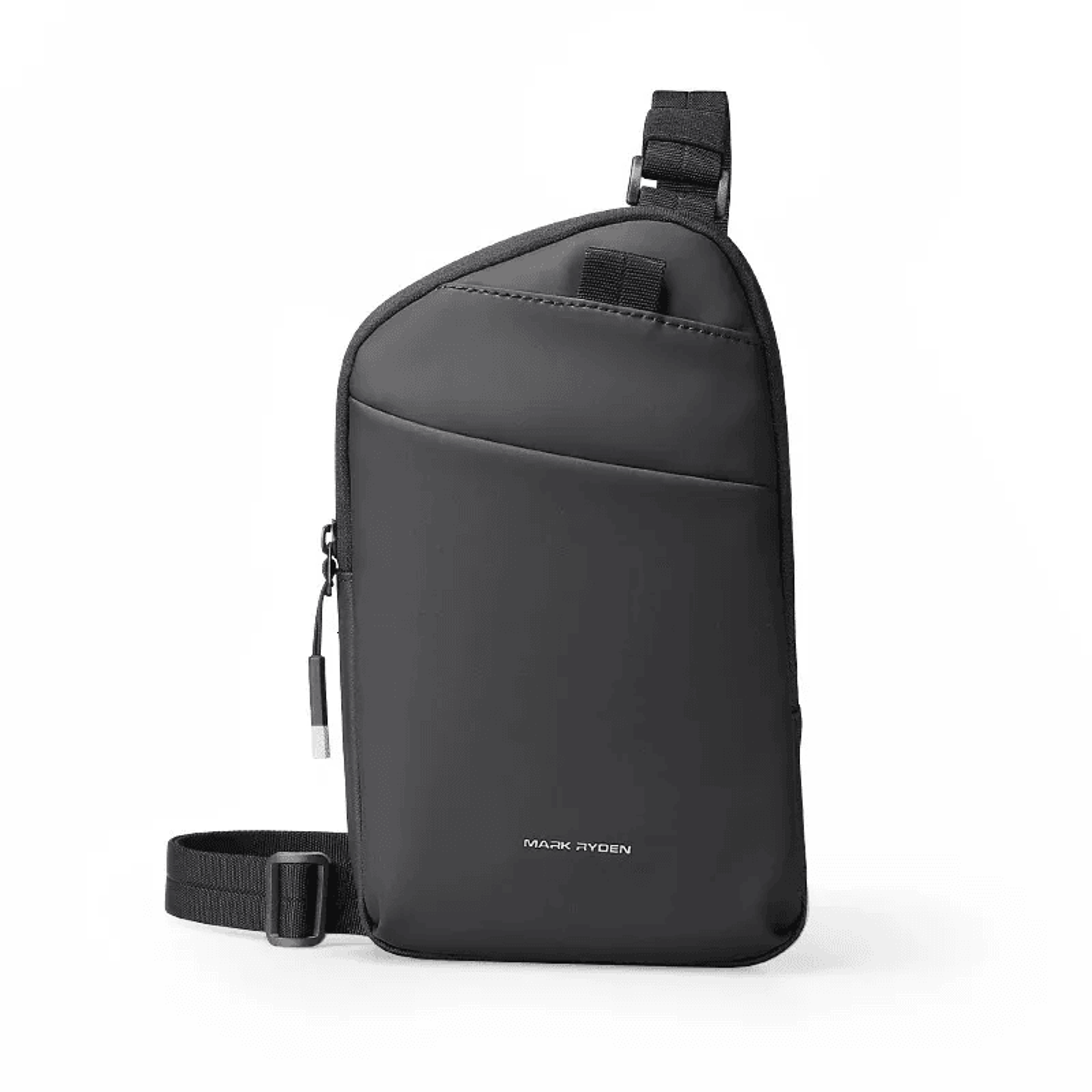 multi pocket chest sling bag lightweight crossbody travel bag