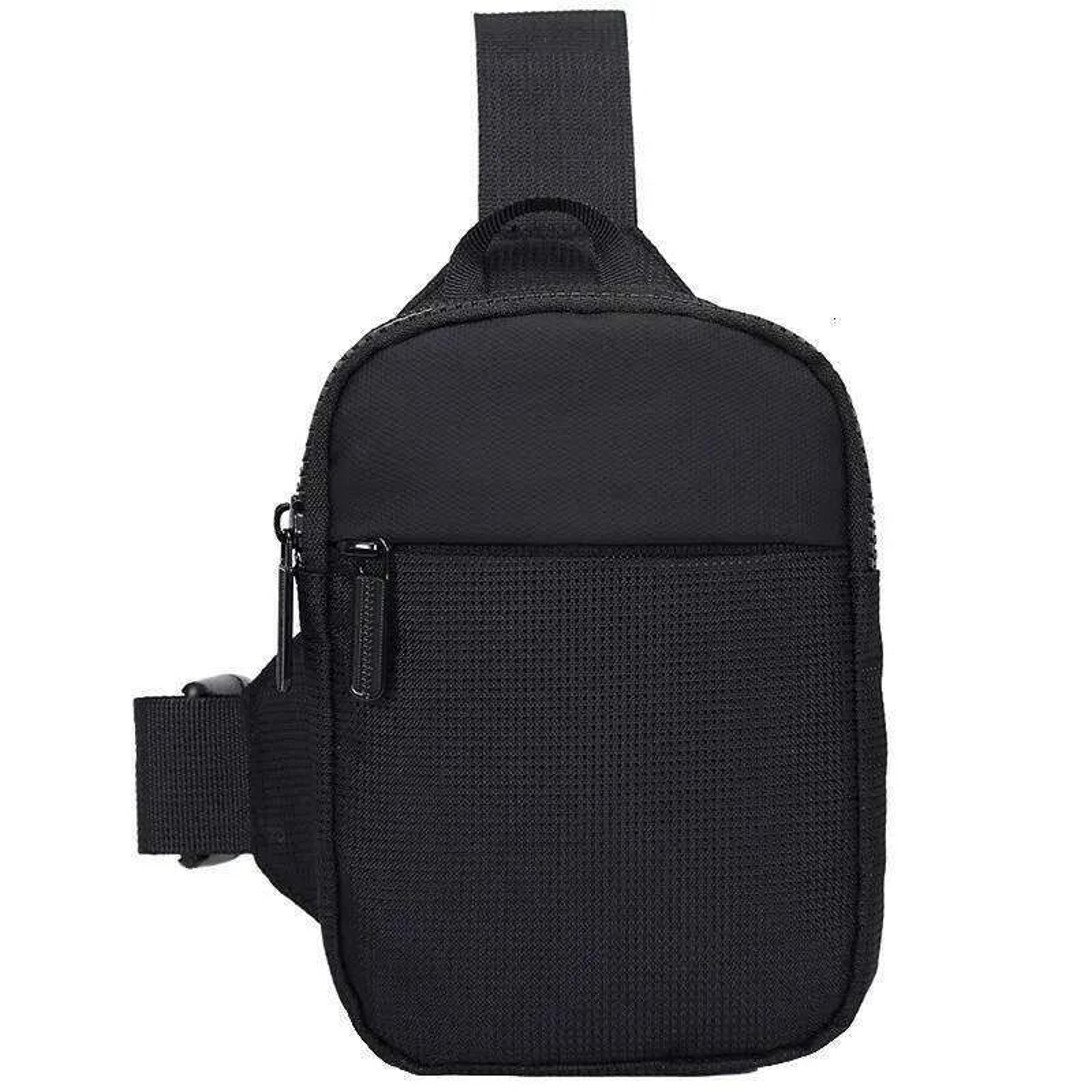 men canvas chest bag lightweight crossbody sling bag for phone and daily carry