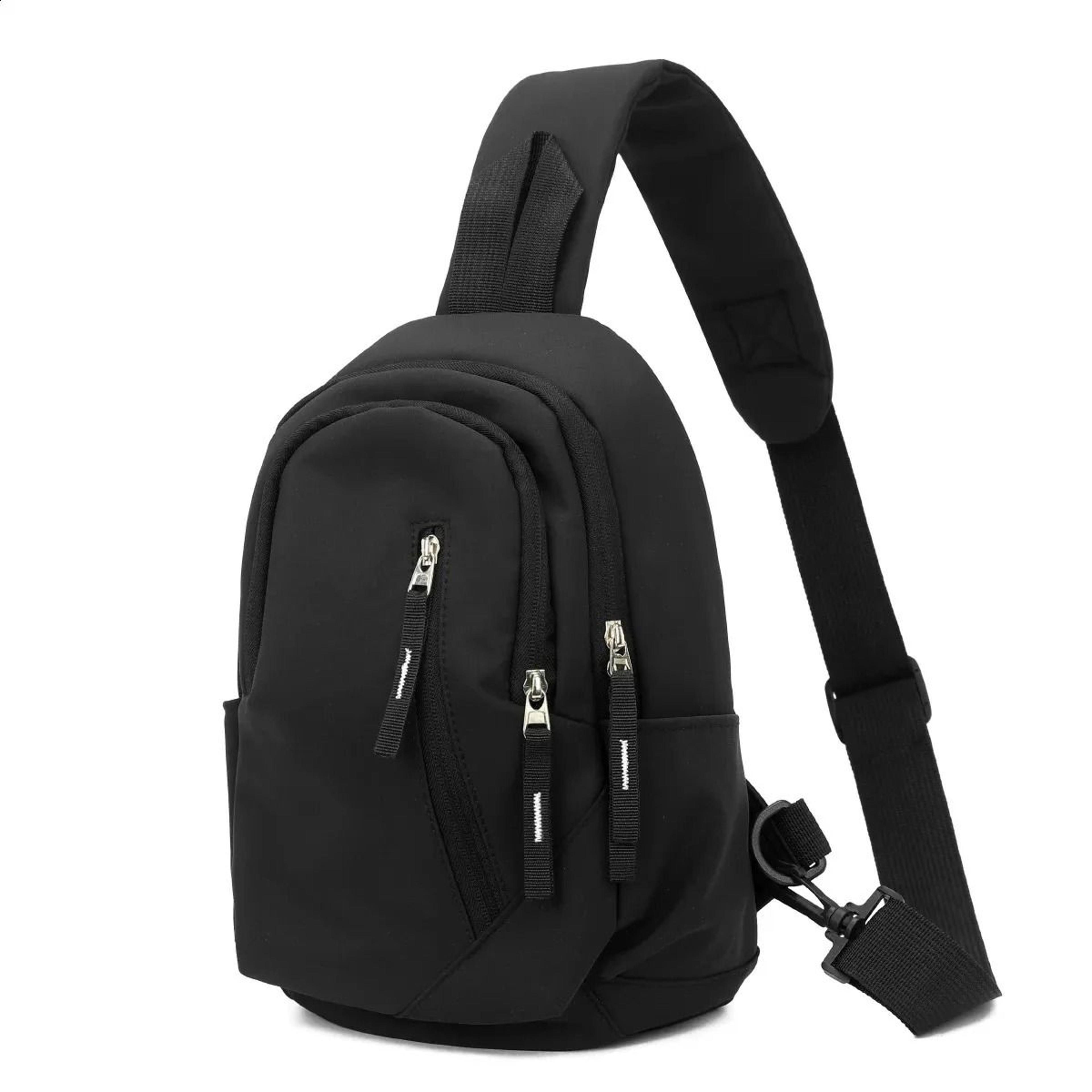 lightweight crossbody sling bag large capacity travel chest bag for men and women