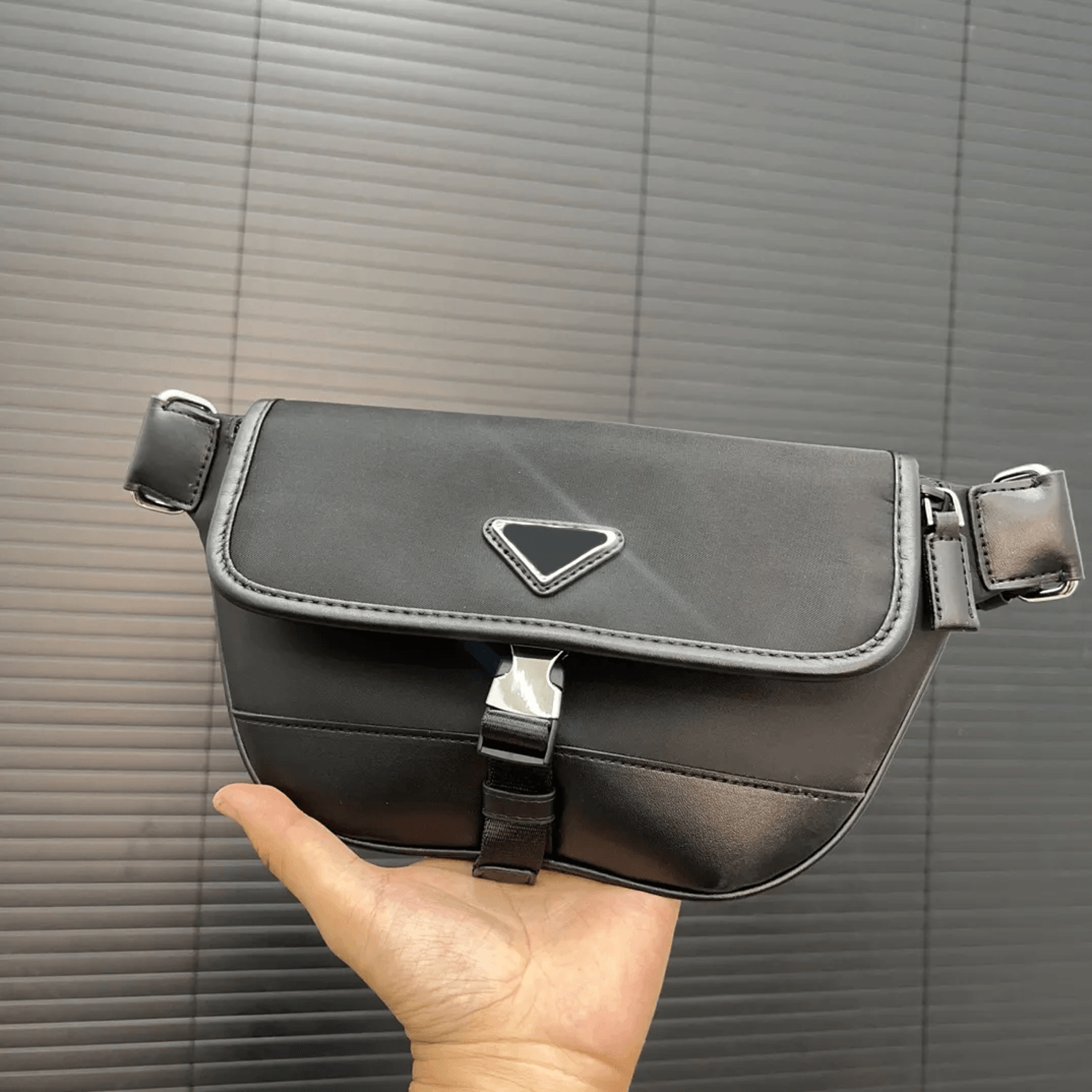 unisex nylon crossbody belt bag travel waist bag for everyday carry