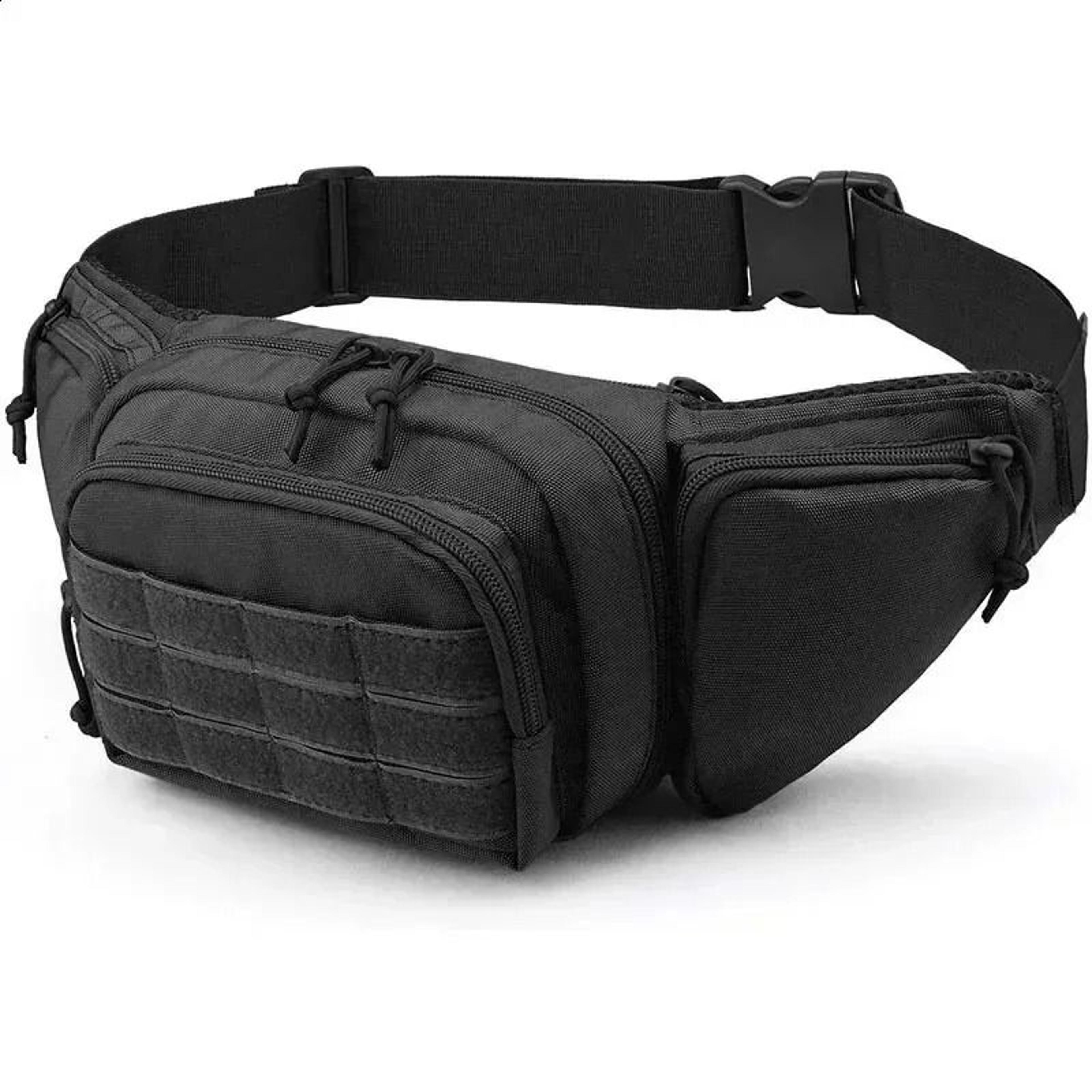 tactical waist pack high capacity nylon hiking fanny pack for outdoor travel