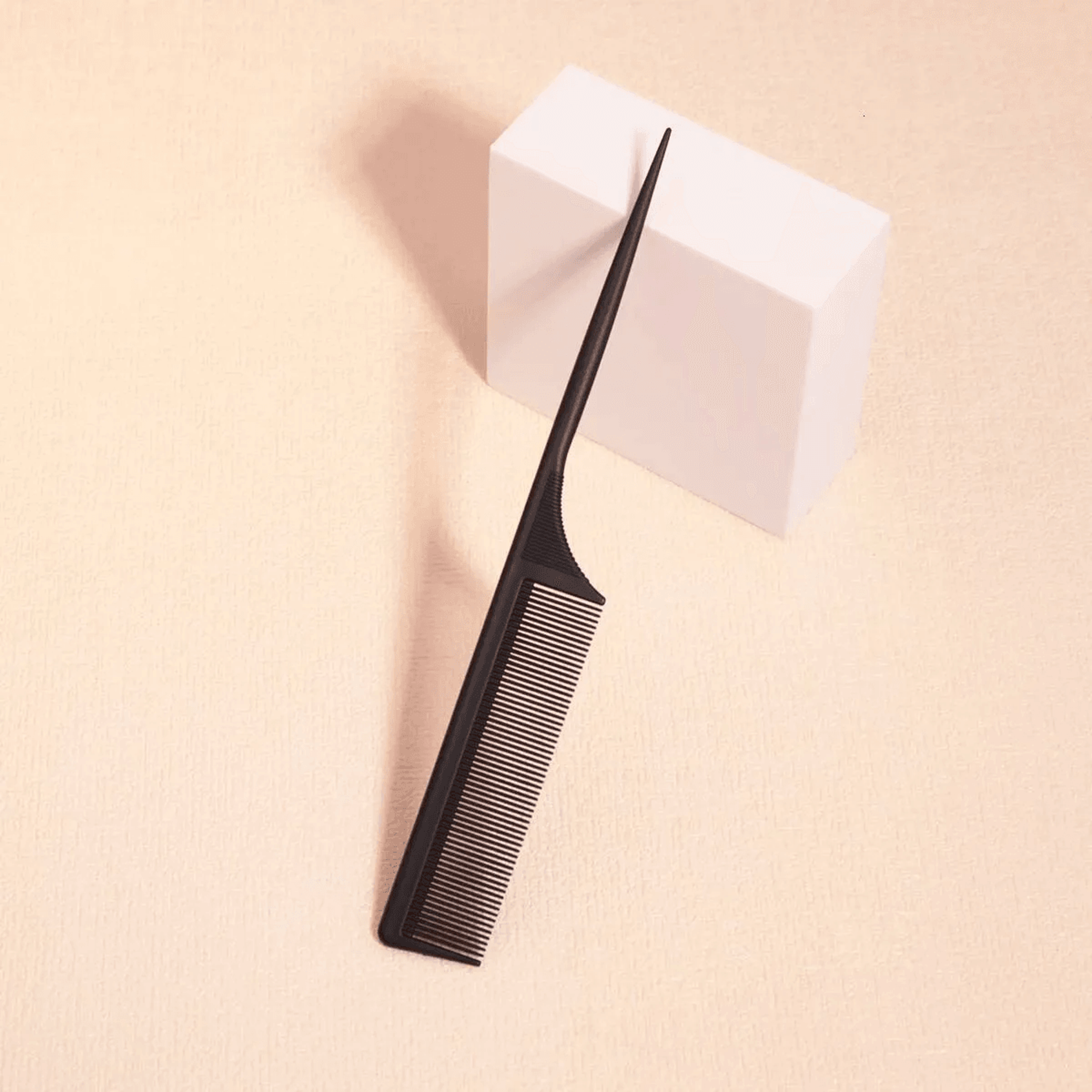 plastic rat tail comb for hair sectioning wig styling and salon use