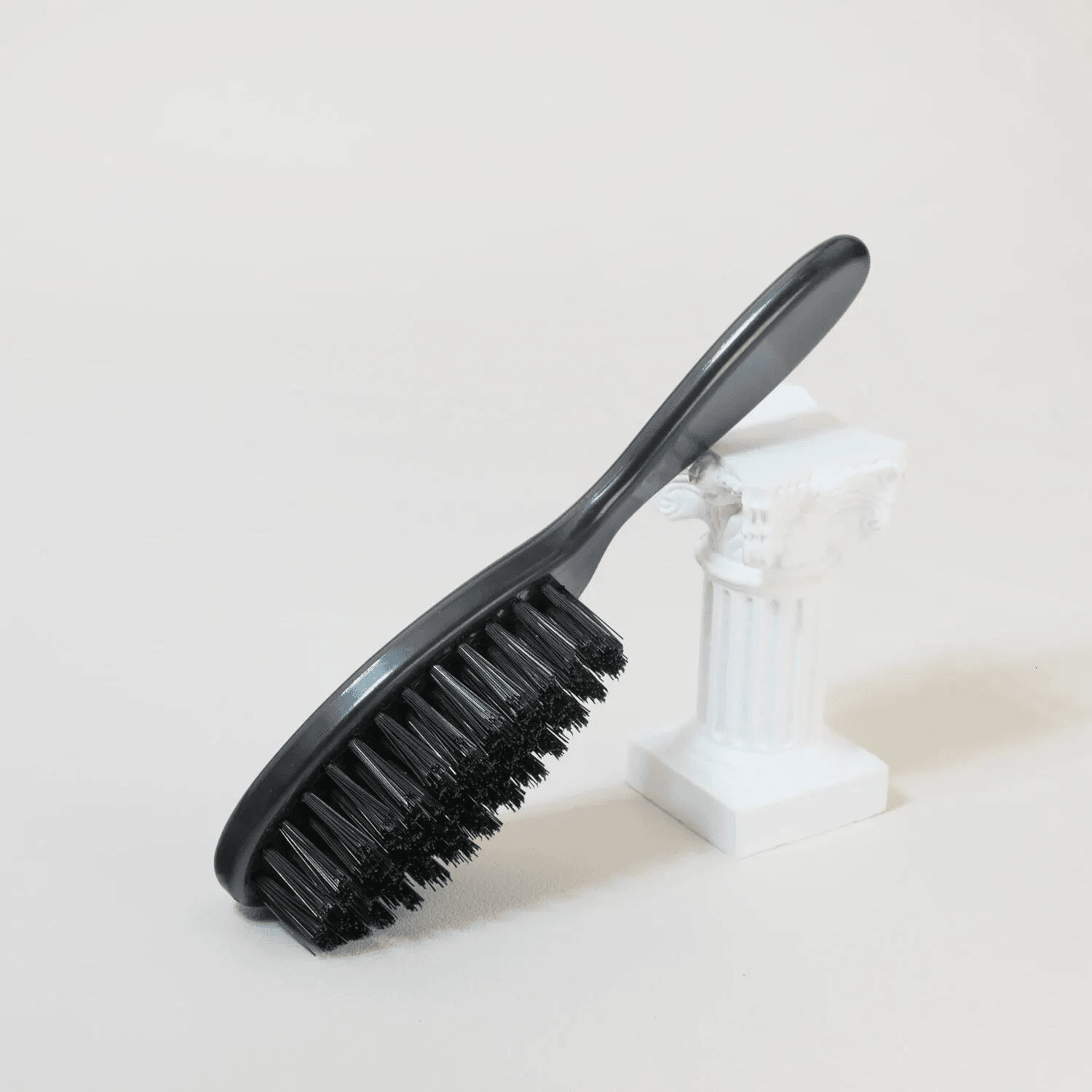 professional nylon beard brush for men barber cleaning and real hair wig grooming