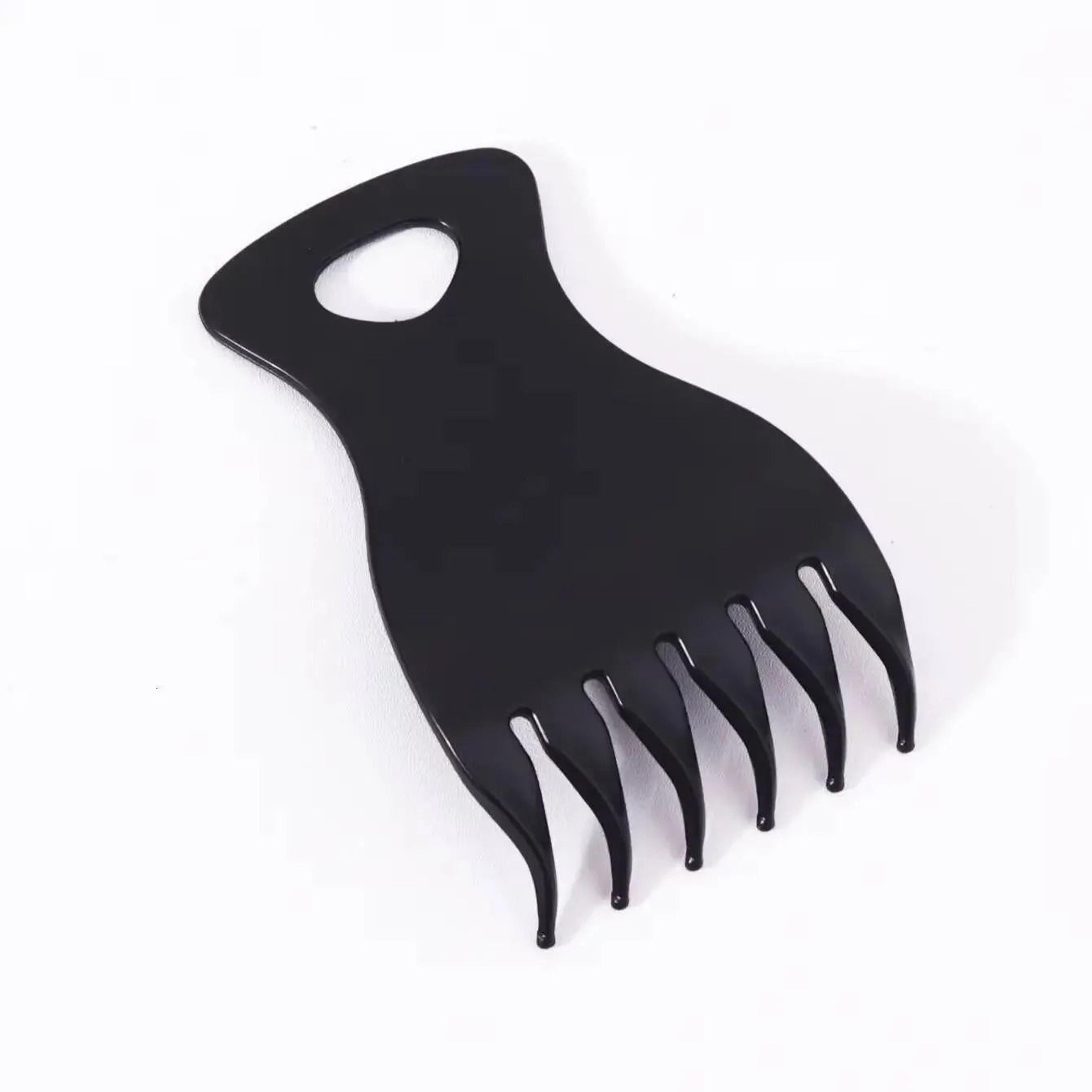 ergonomic wide tooth wig comb portable detangling comb for human hair wigs