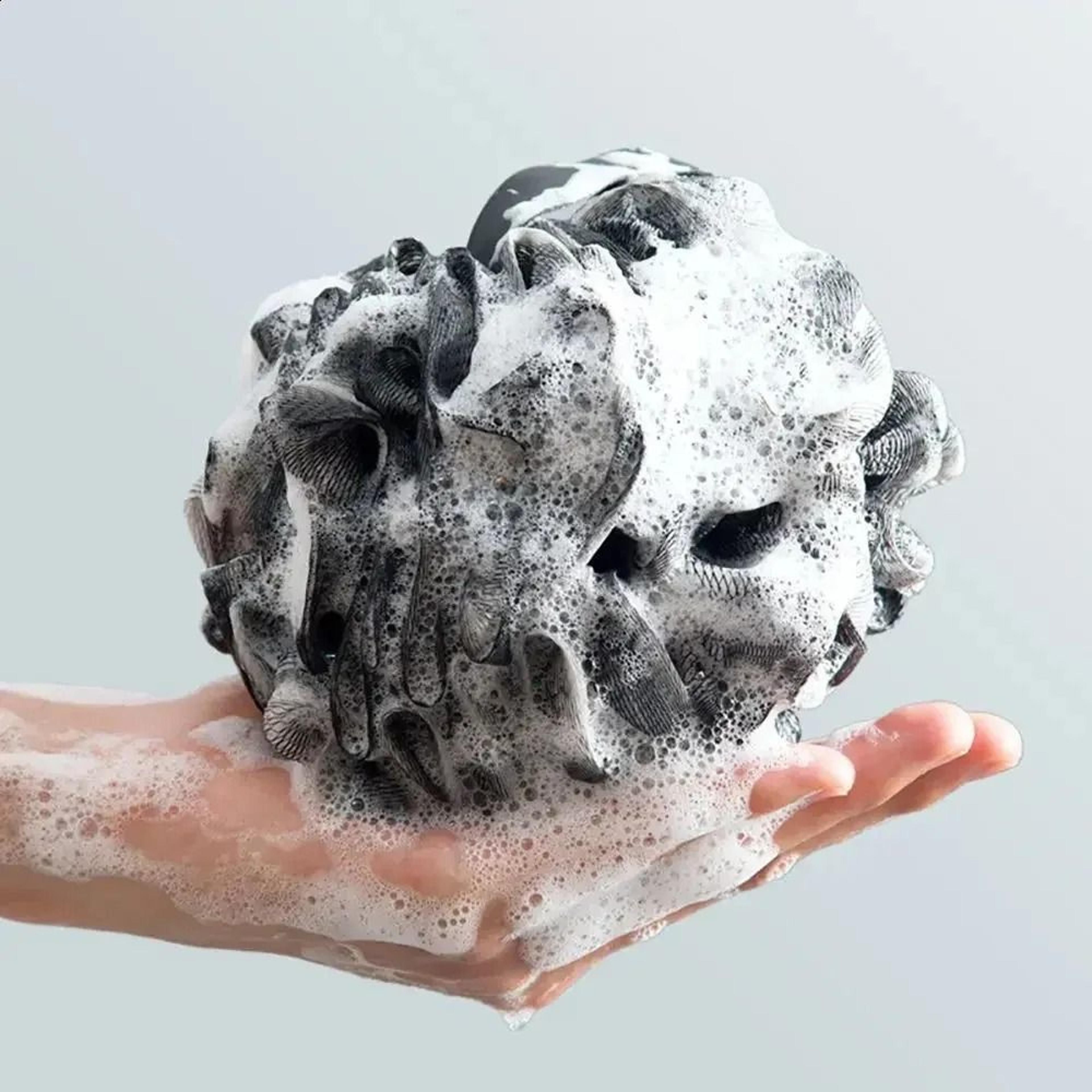 soft mesh shower loofah body exfoliating bath puff and back scrubber