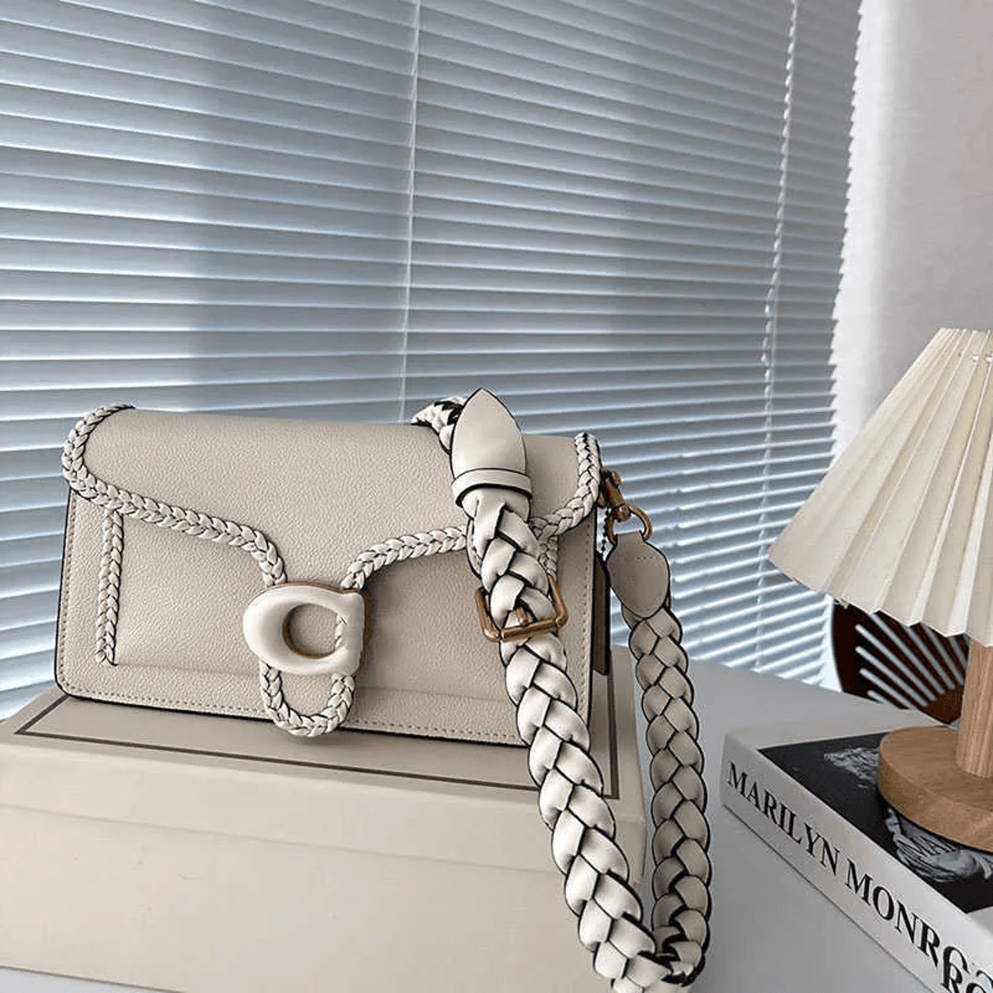 woven strap crossbody bag for women stylish shoulder messenger purse
