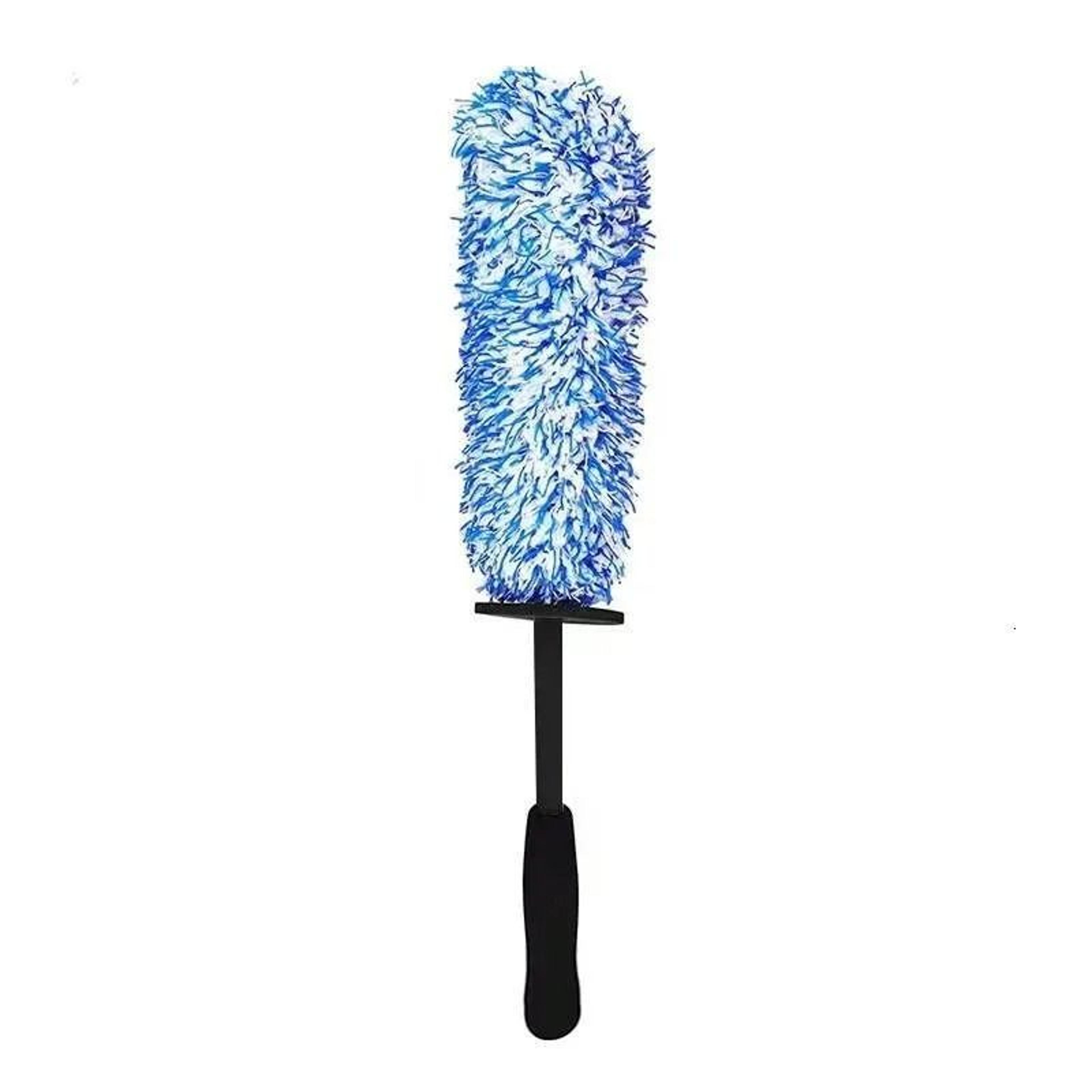 premium plush wheel cleaning brush for rims spokes and wheel barrels