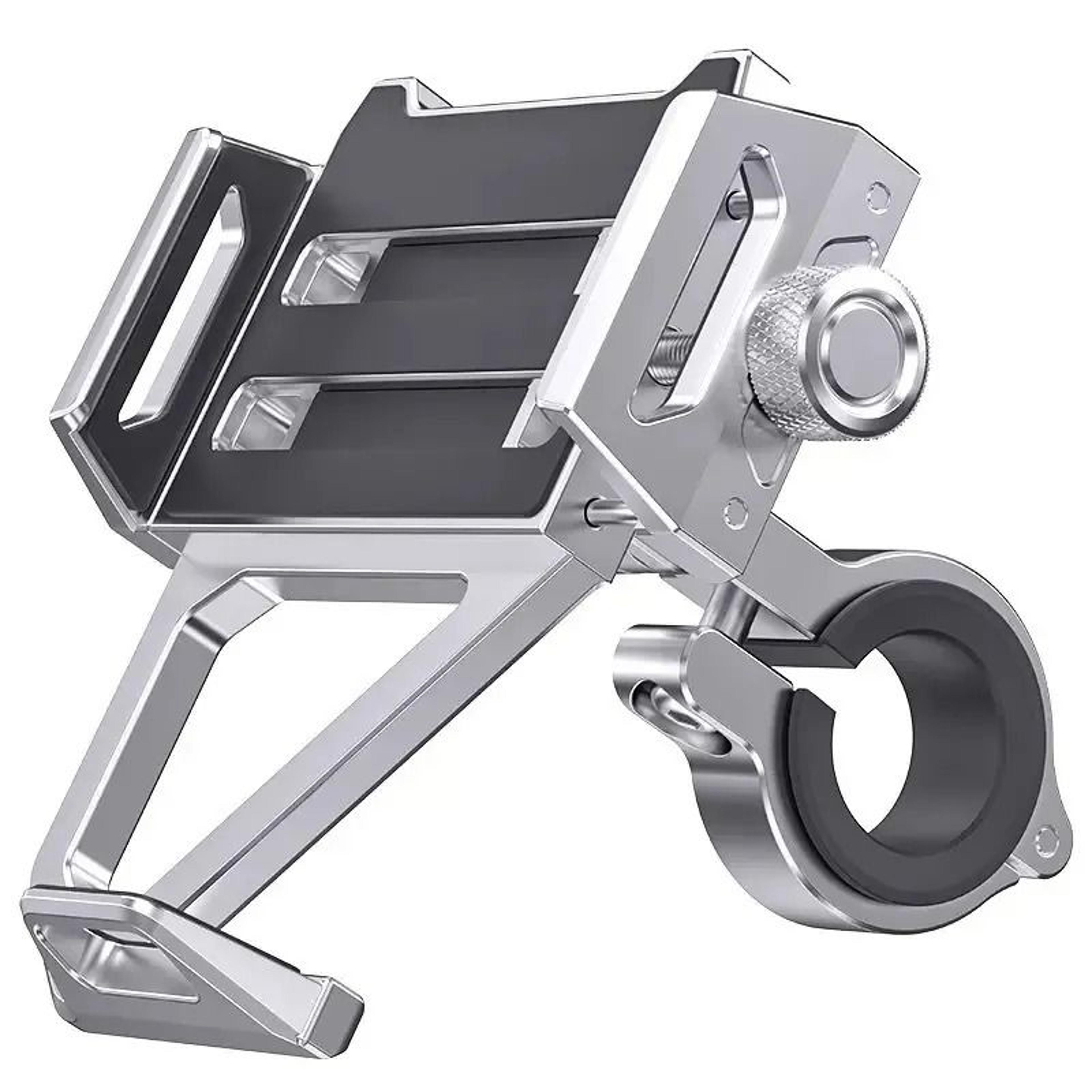shock absorbing aluminum motorcycle phone holder for bike navigation