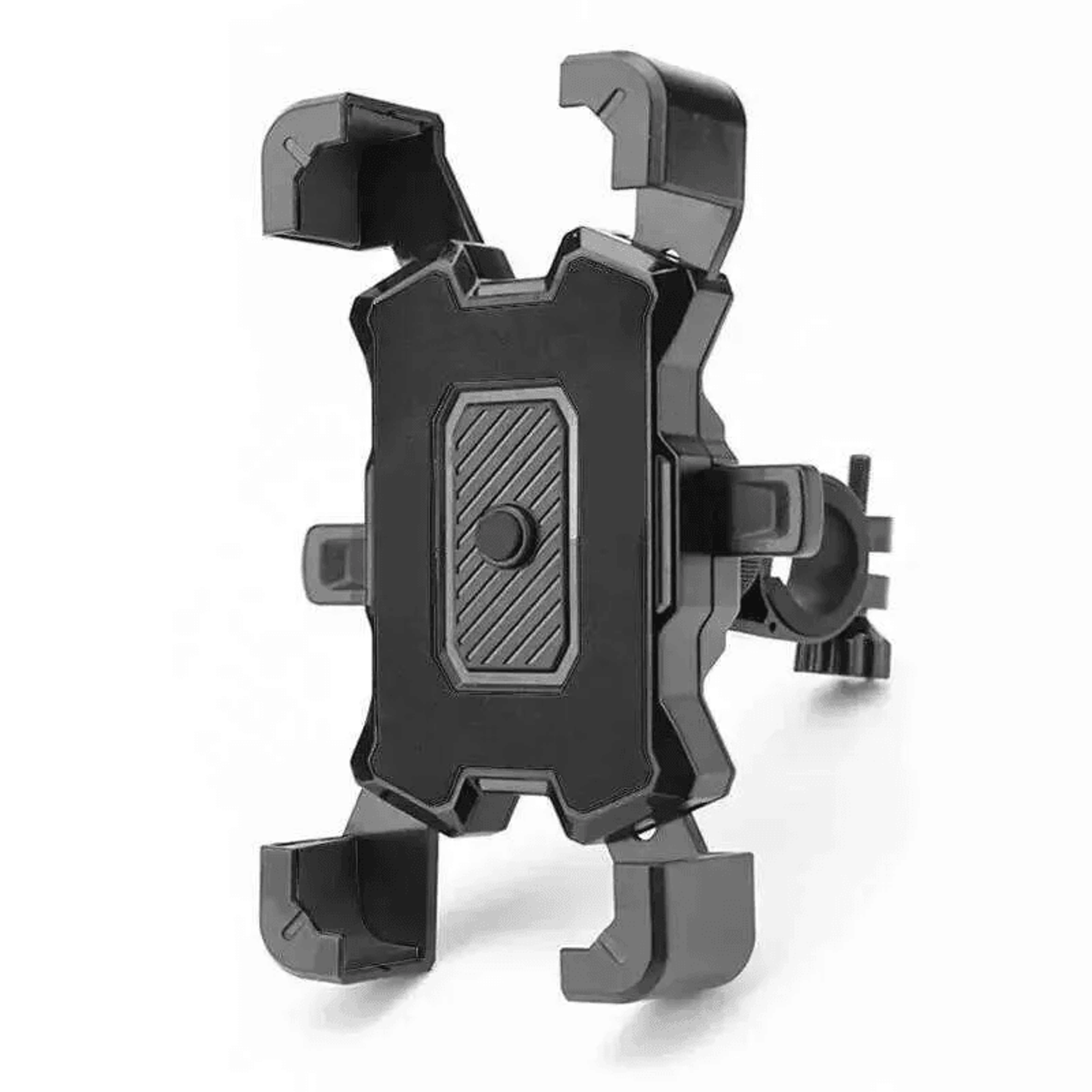 universal rotating bike phone holder non slip adjustable handlebar mount