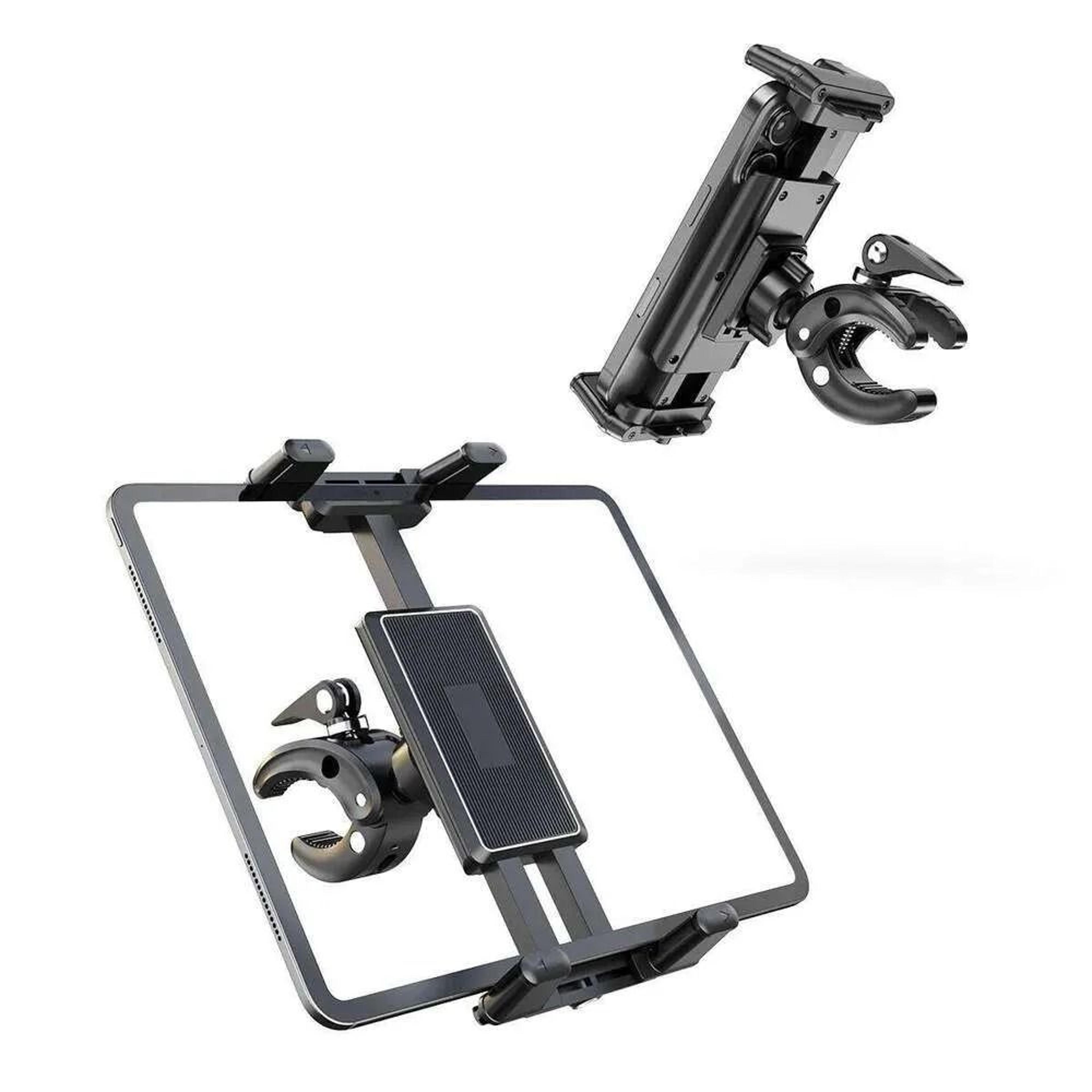 universal phone and tablet holder adjustable treadmill and spin bike mount