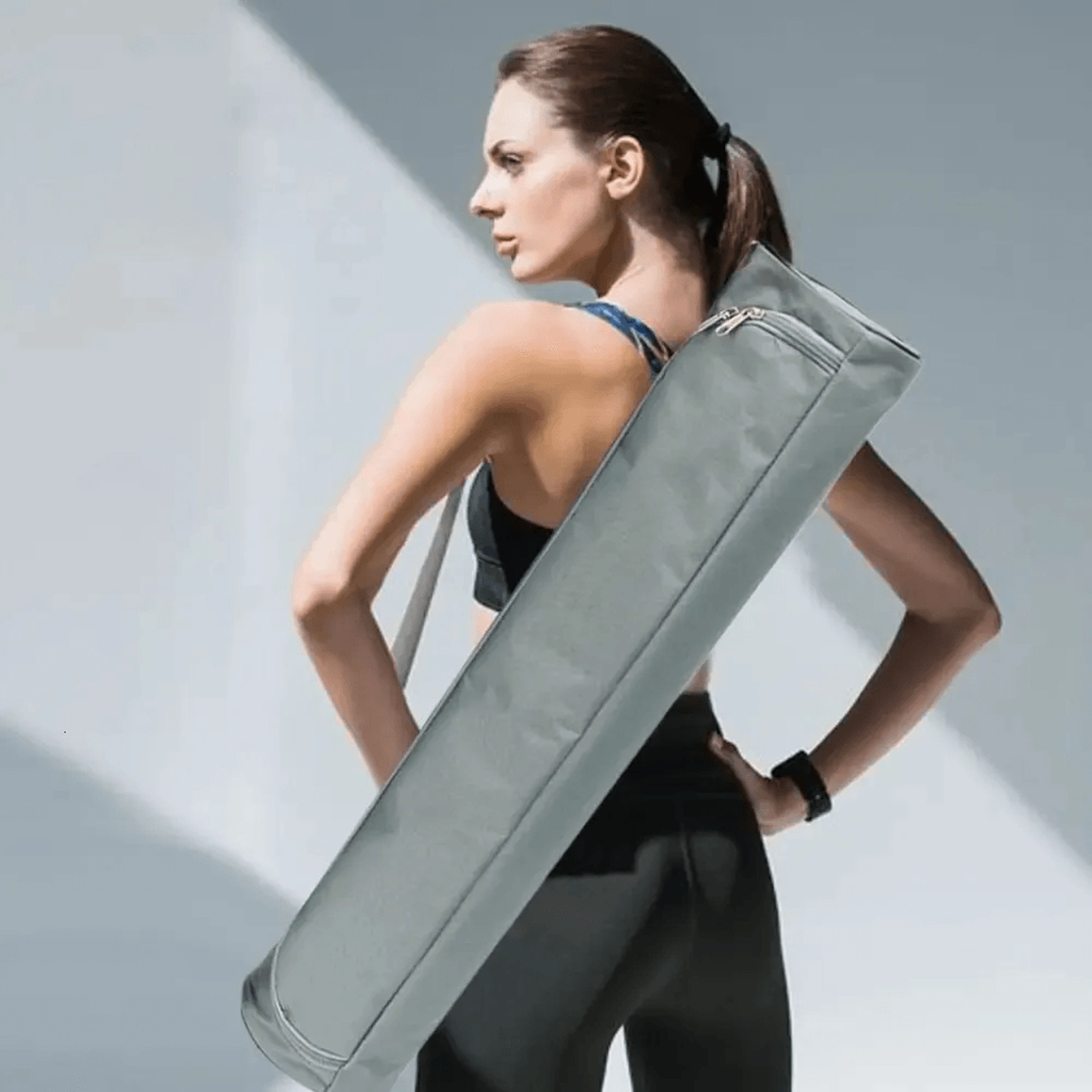 yoga mat backpack adjustable pilates mat carrier for gym fitness and dance