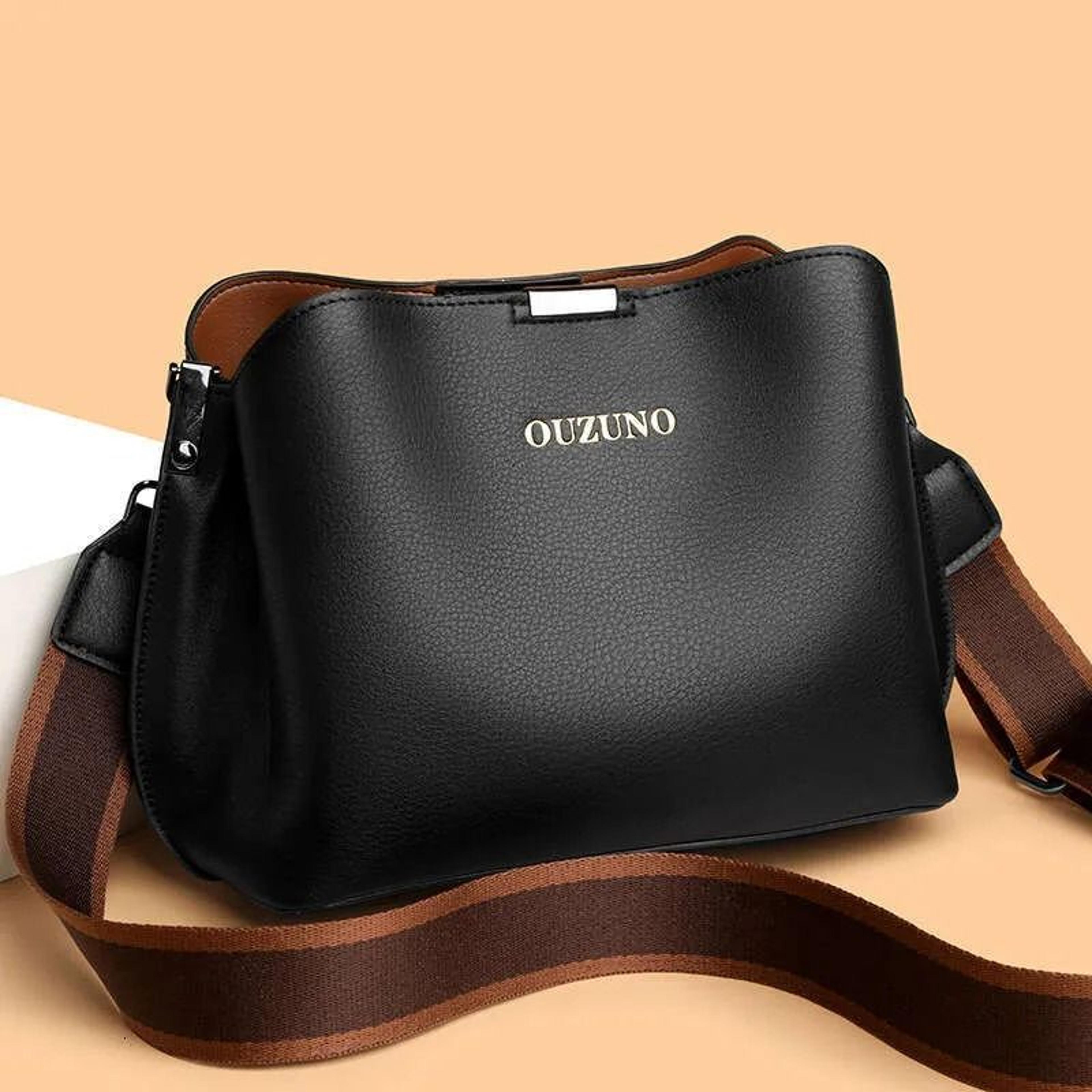 women pu leather half moon shoulder crossbody bag with zipper closure