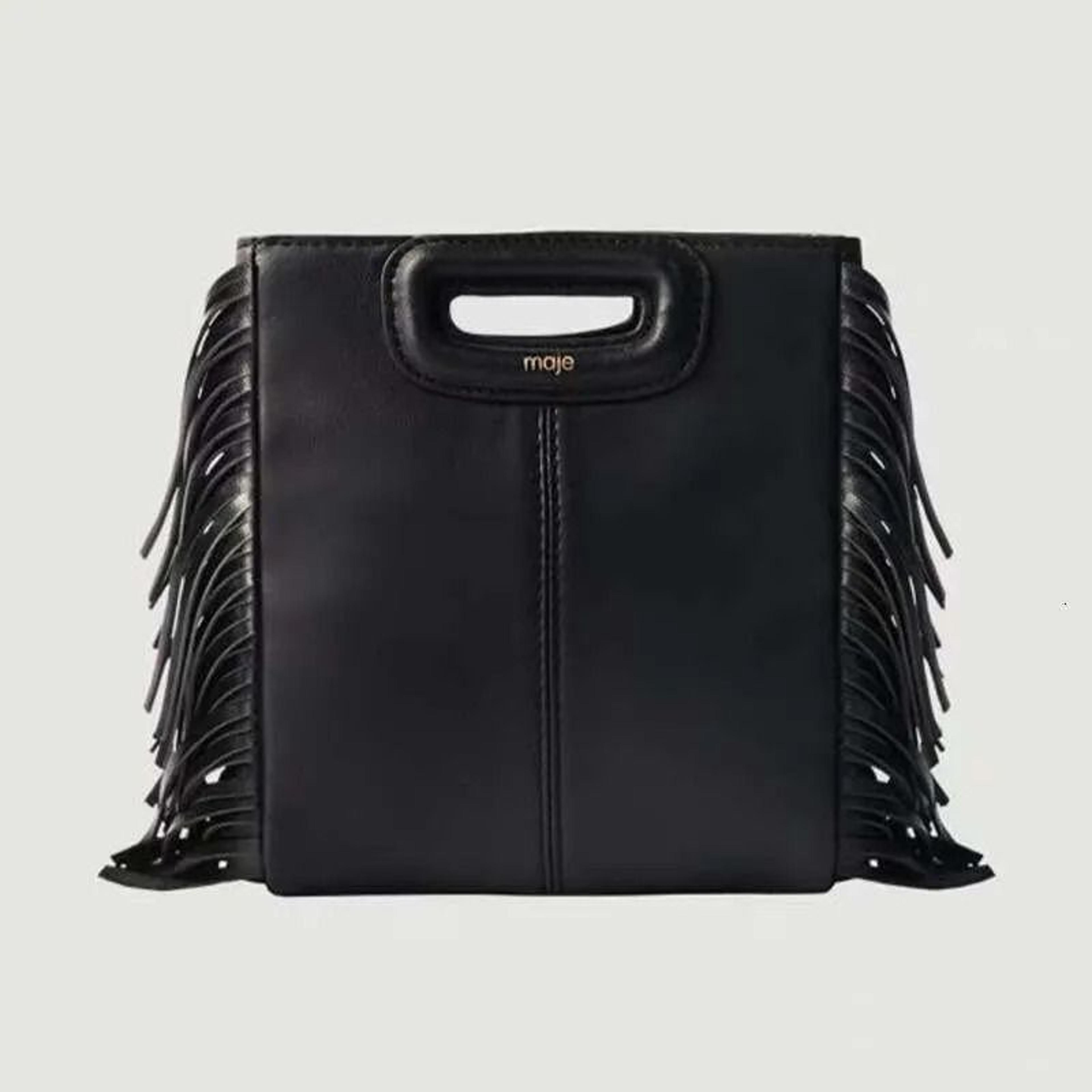 soft pu baguette shoulder bag with zipper closure and cell phone pocket