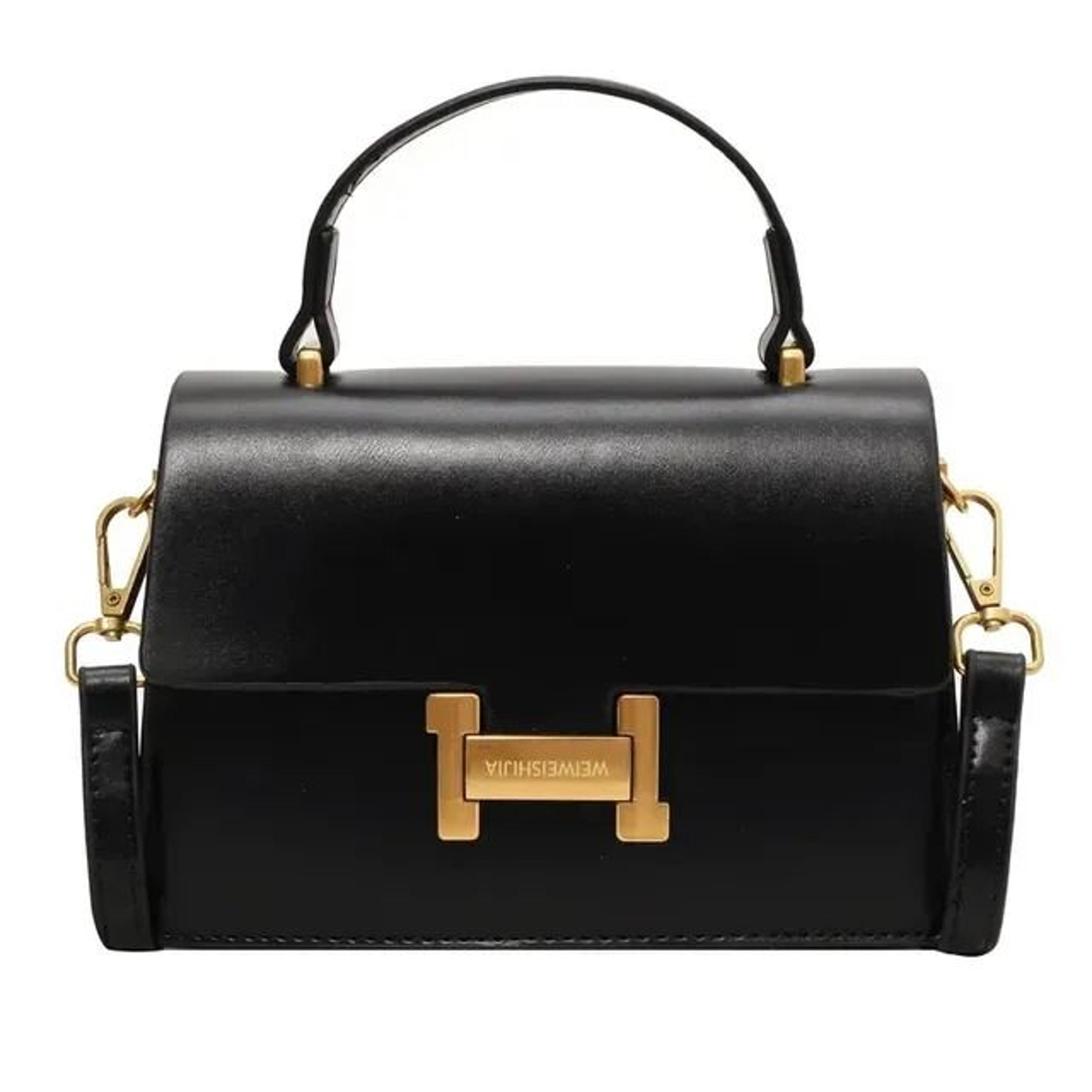 women microfiber synthetic leather crossbody shoulder baguette bag