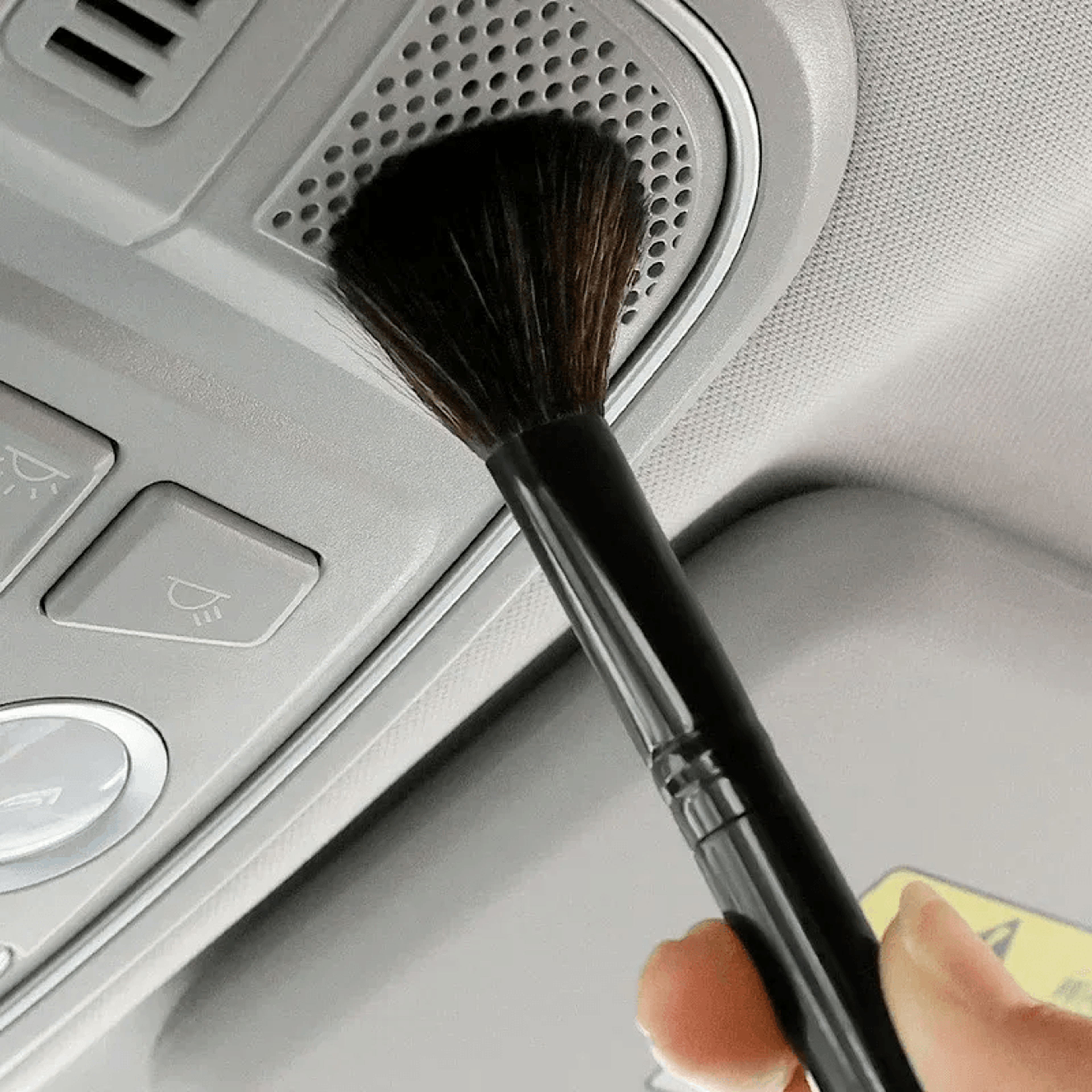 mini ultra-soft car cleaning brush for dashboard and air vent detailing
