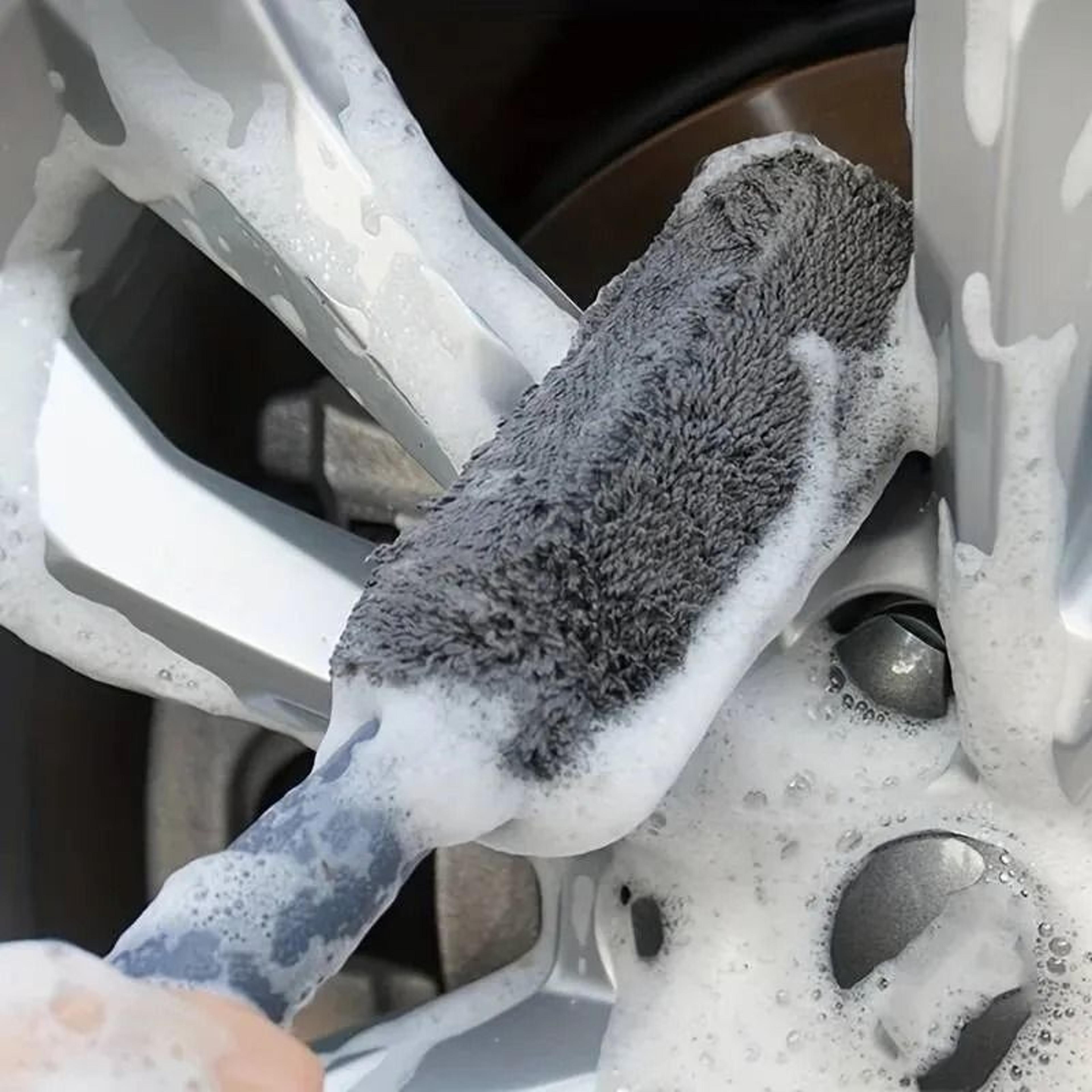 tire scrubber wheel cleaning brush set for car detailing