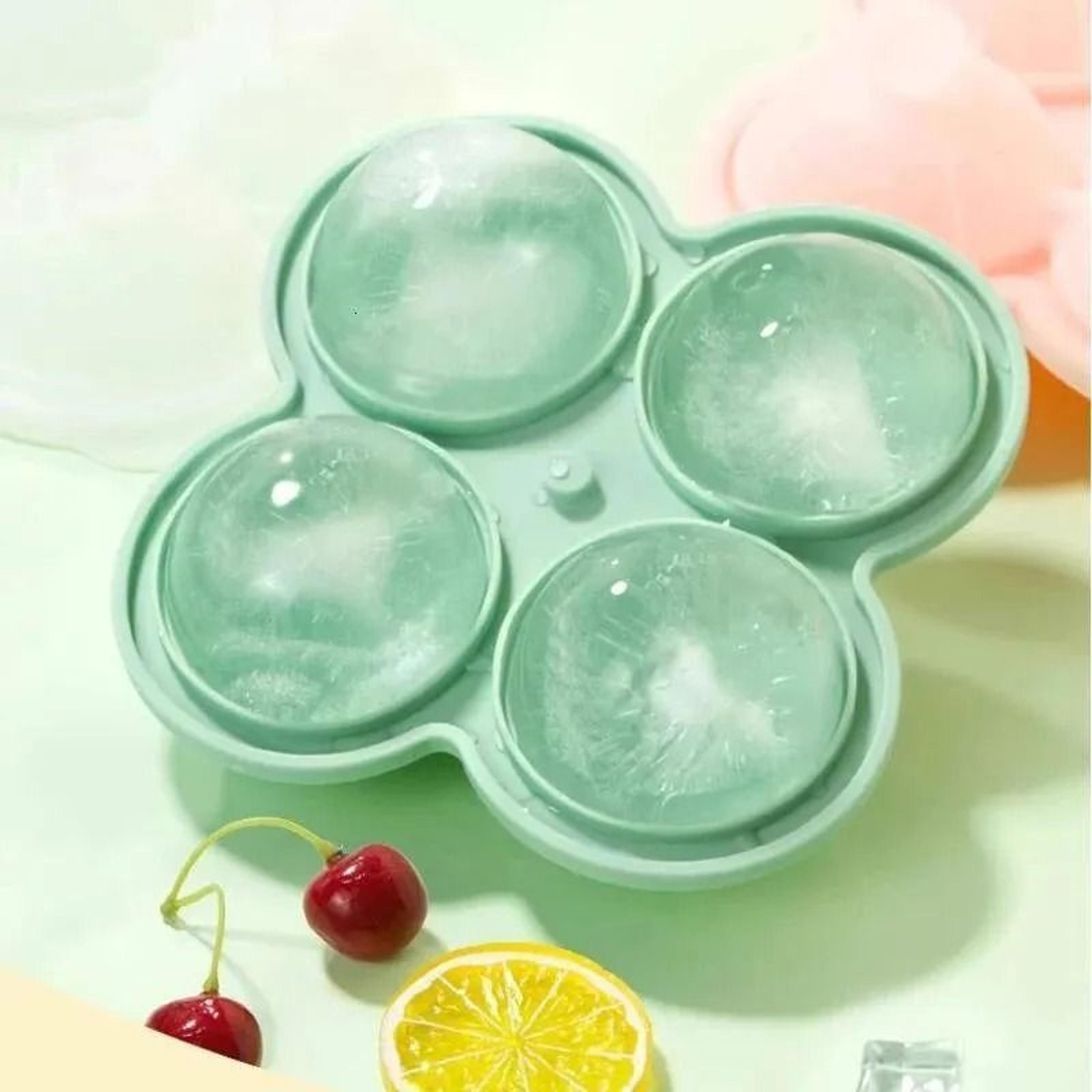 large silicone ball ice mold ice cube maker for whiskey cocktails and juice