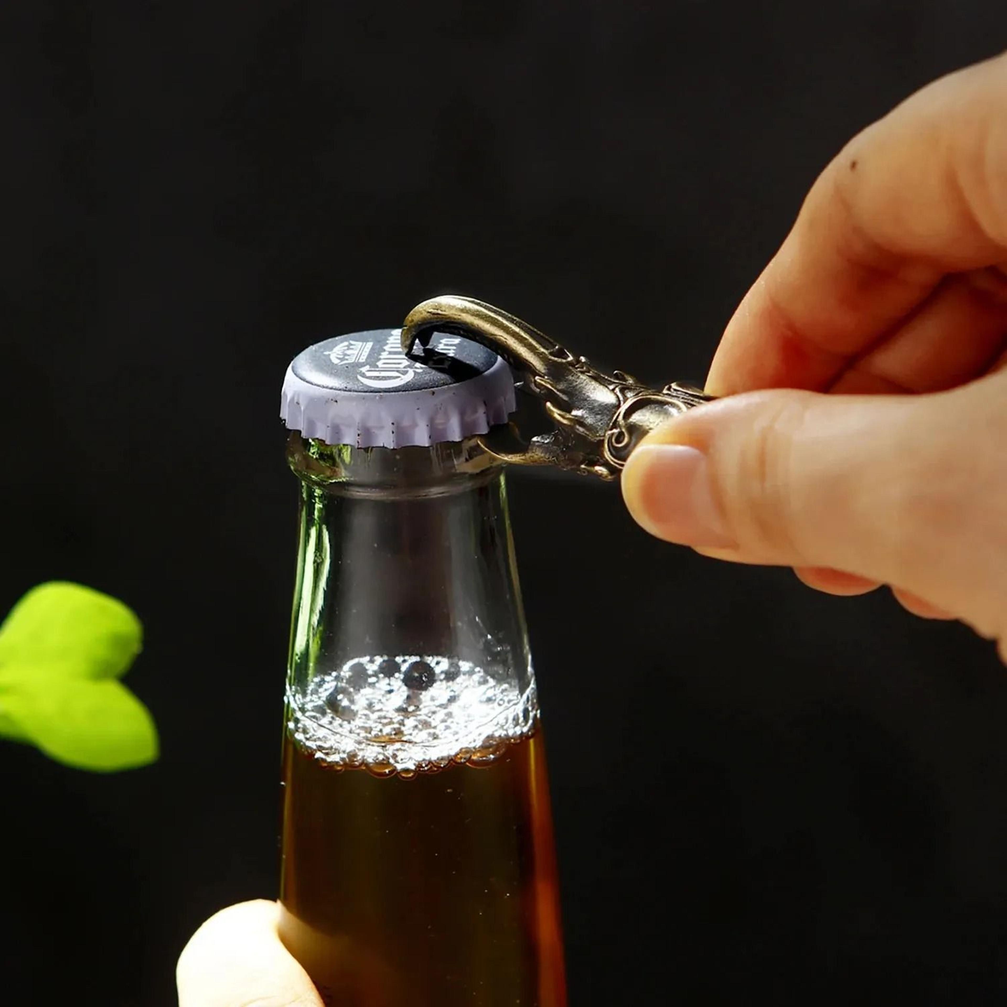 metal beetle bottle opener portable beer and wine bottle opening tool