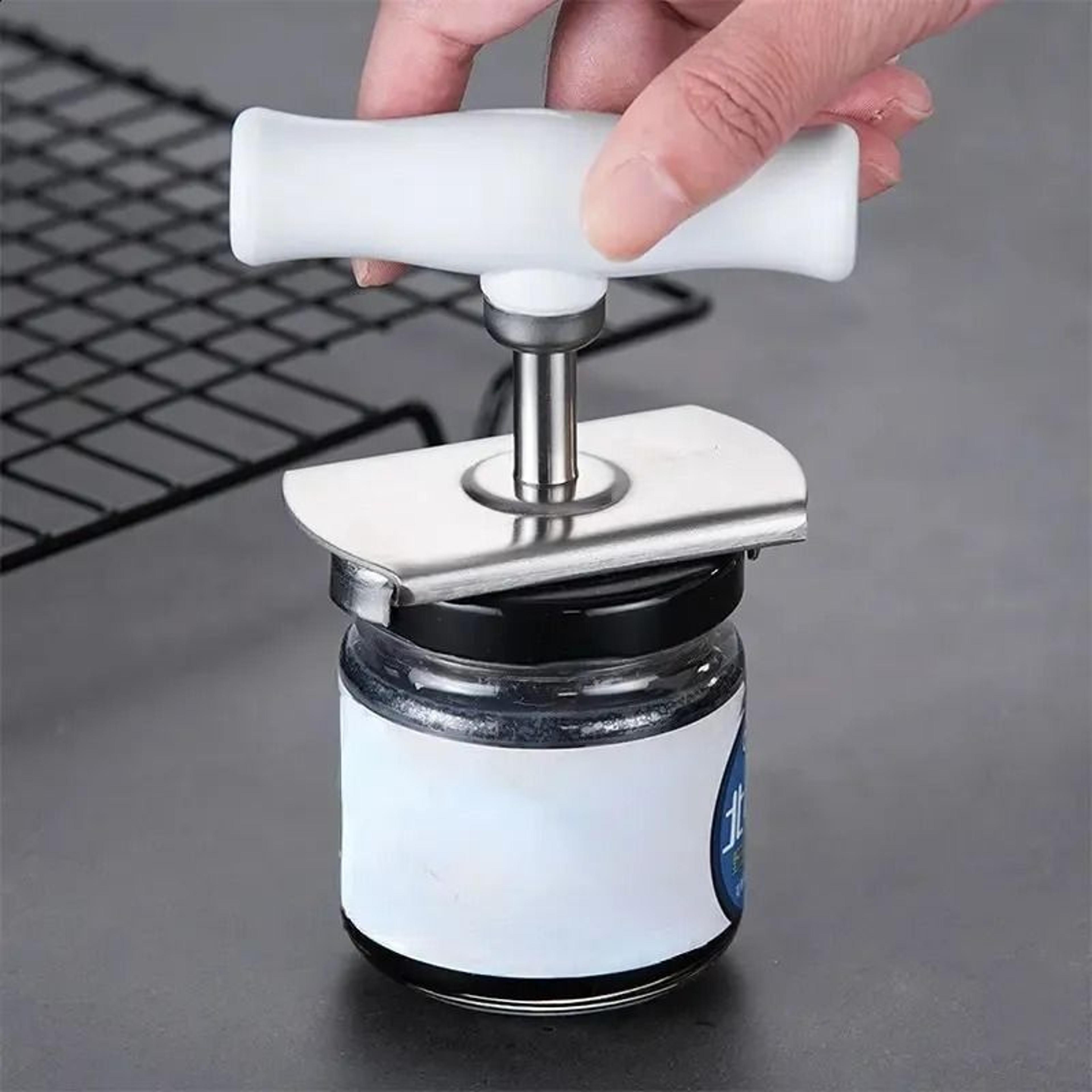 adjustable stainless steel jar opener and bottle lid opener