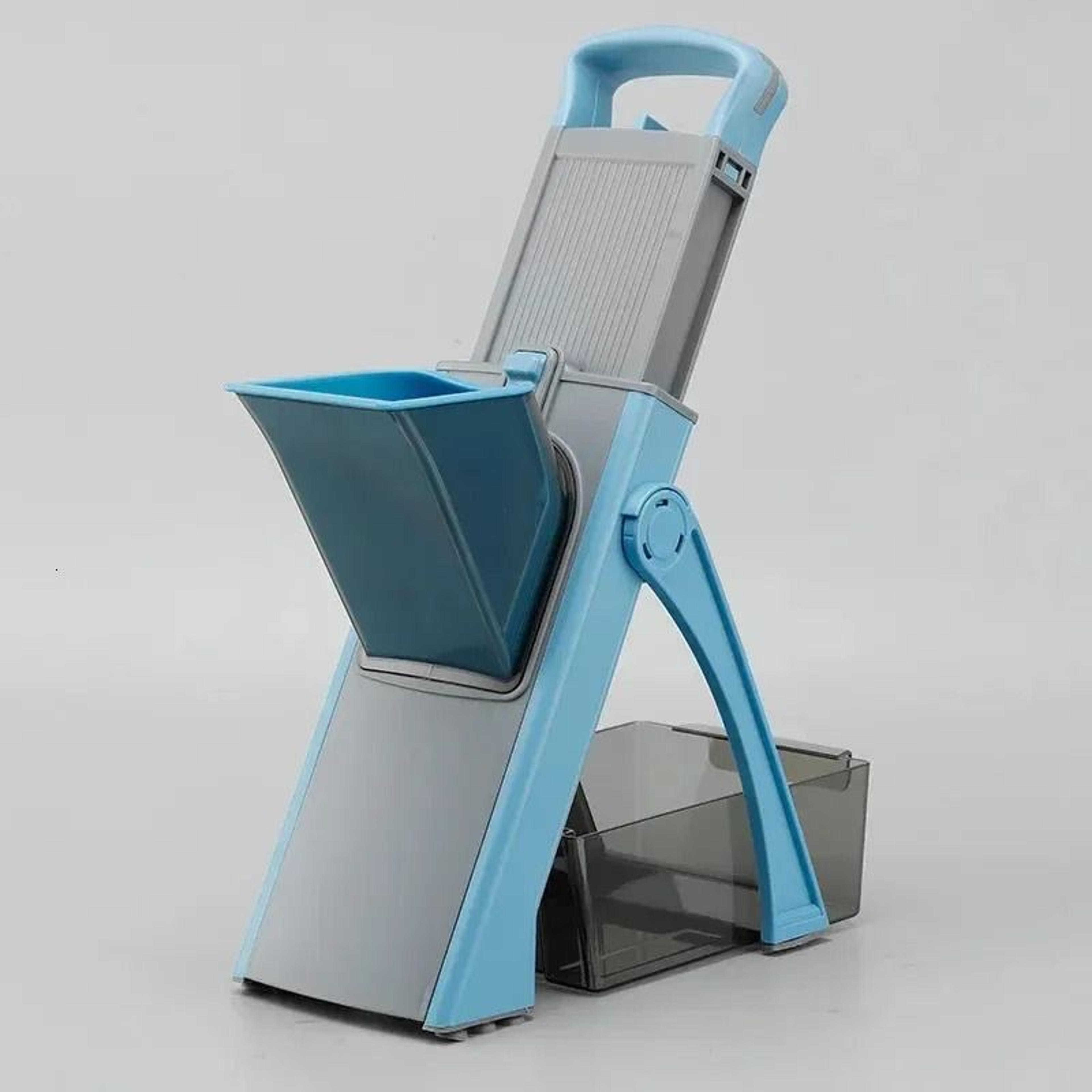multi-function vegetable slicer food chopper with garlic press