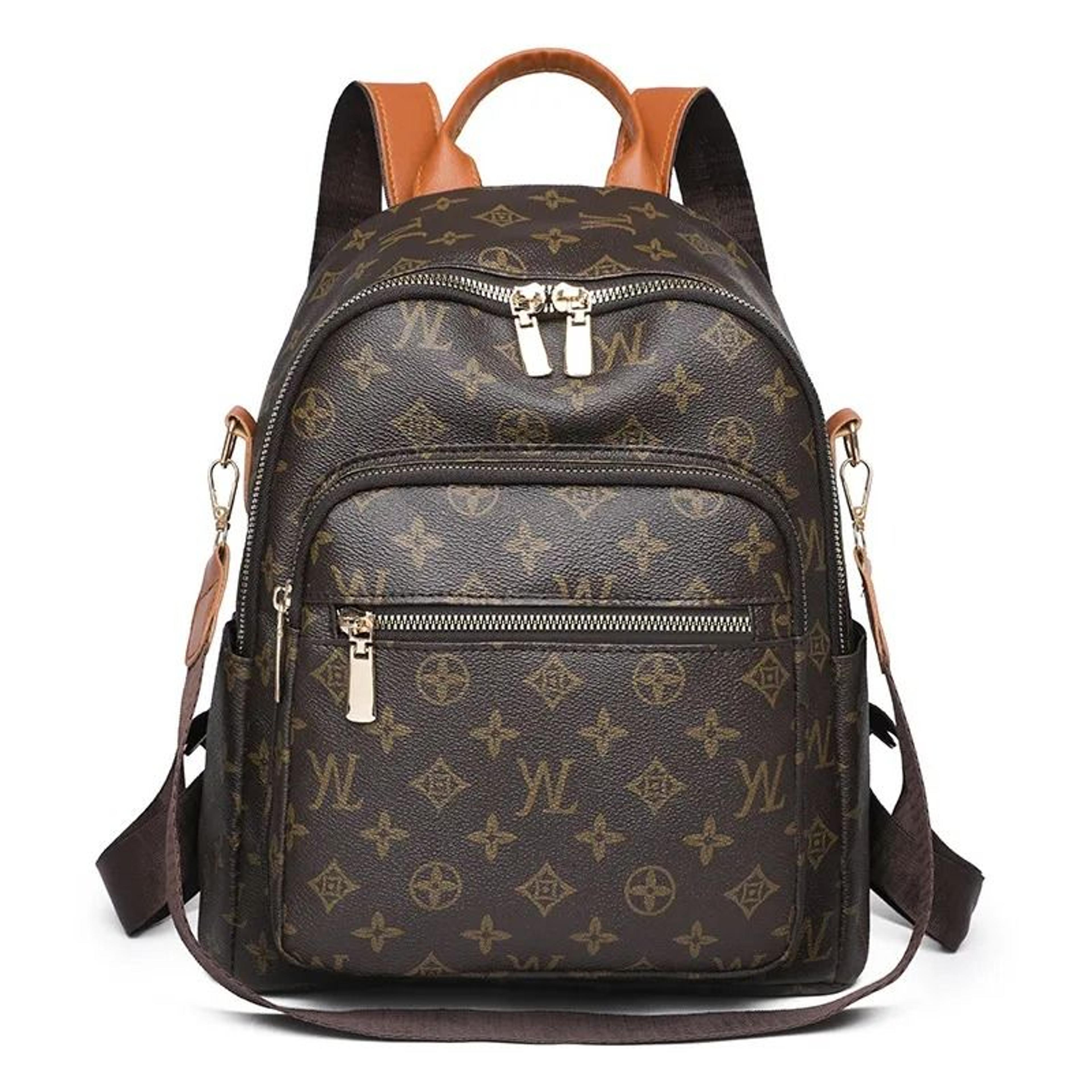 animal print backpack for women retro leopard school travel shoulder bag