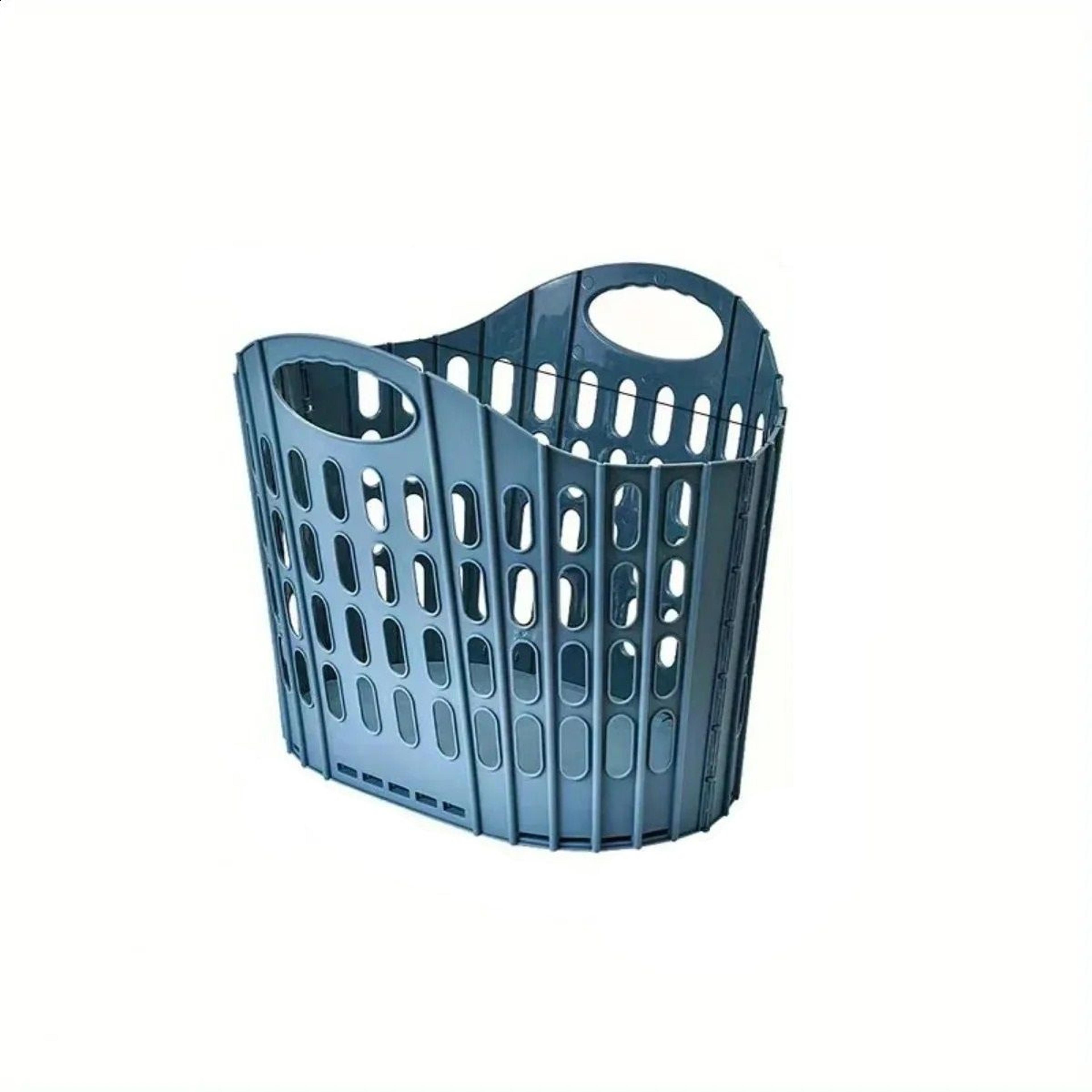 foldable fabric laundry hamper portable collapsible space saving basket