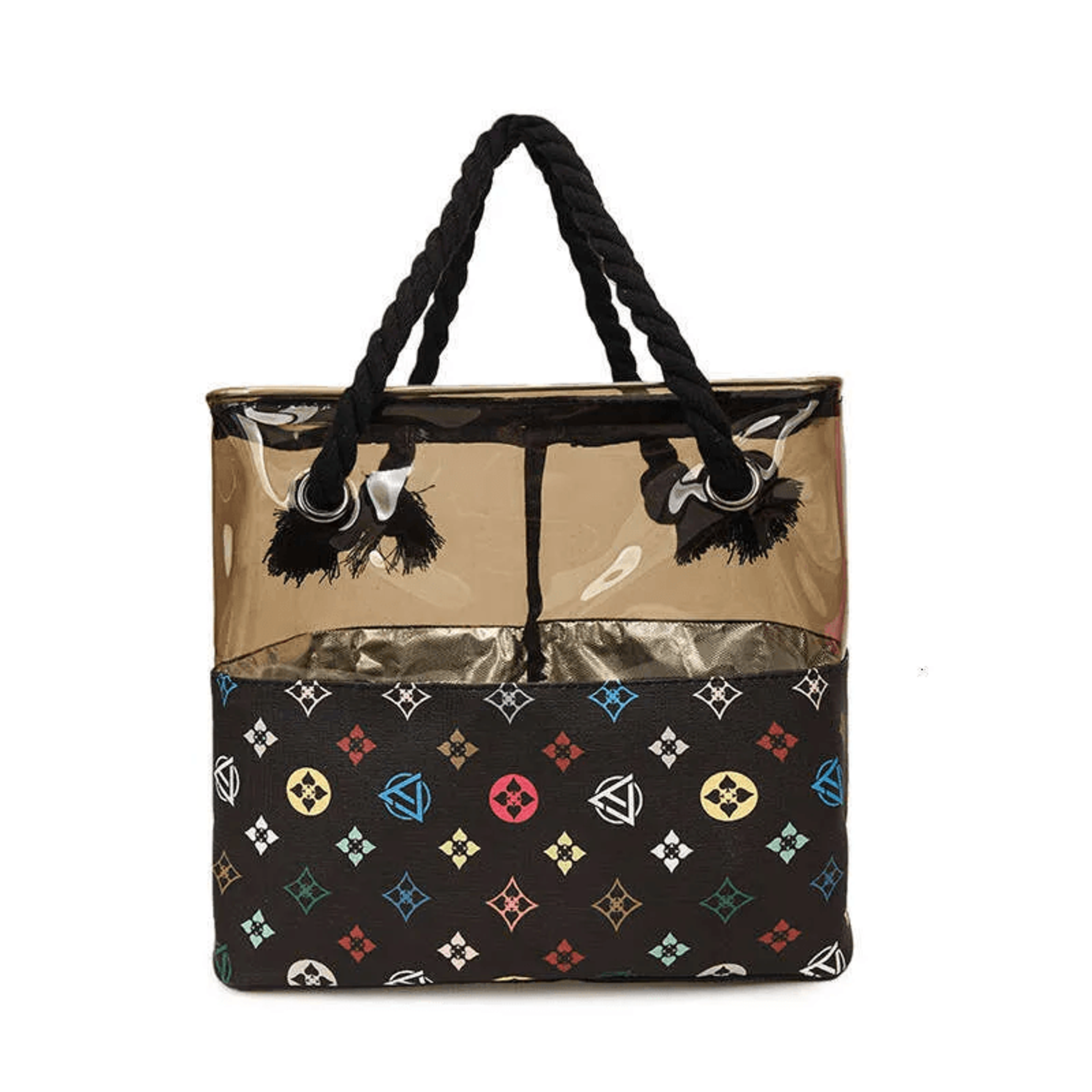 large capacity makeup bag portable handheld cosmetic organizer