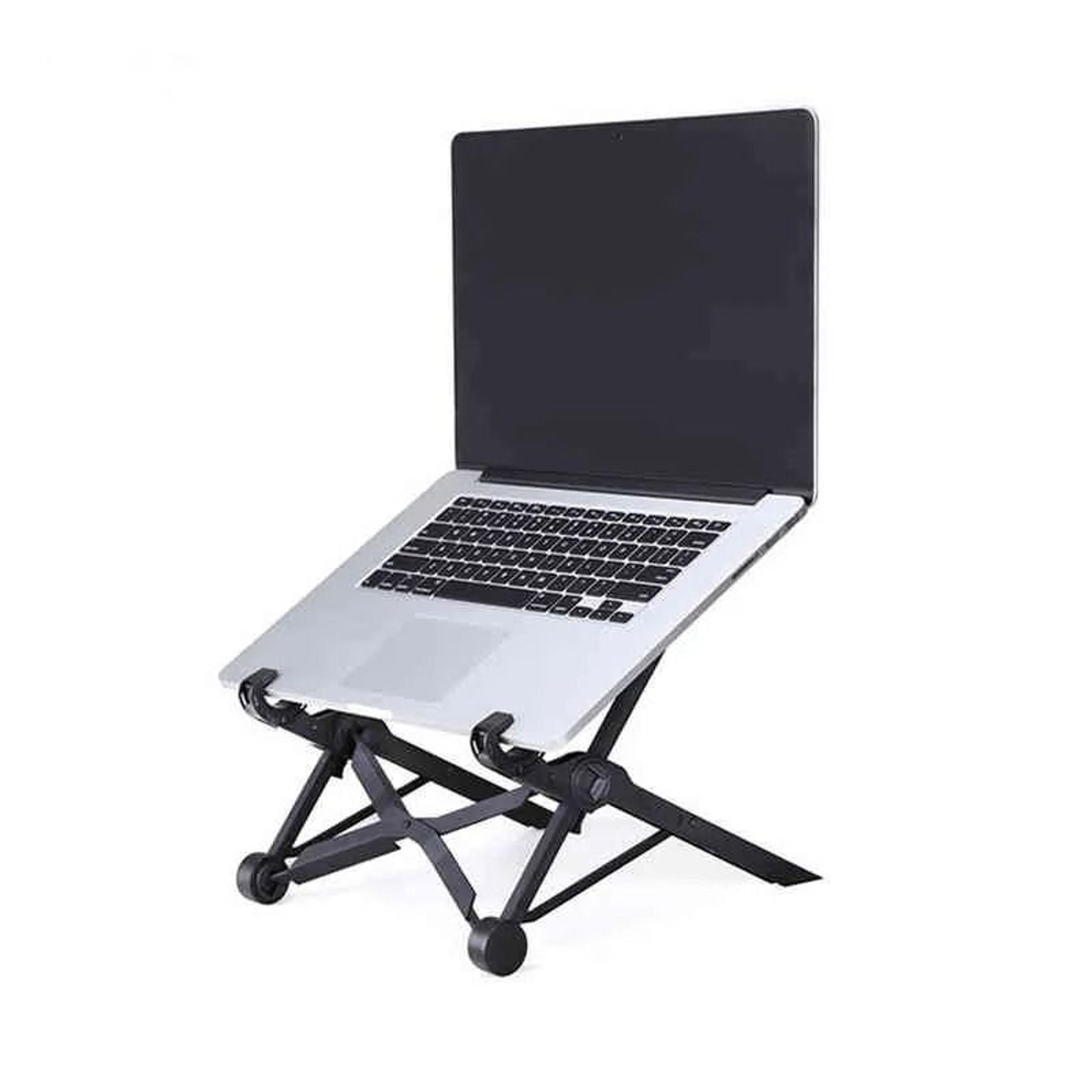 adjustable folding laptop stand with height and angle control