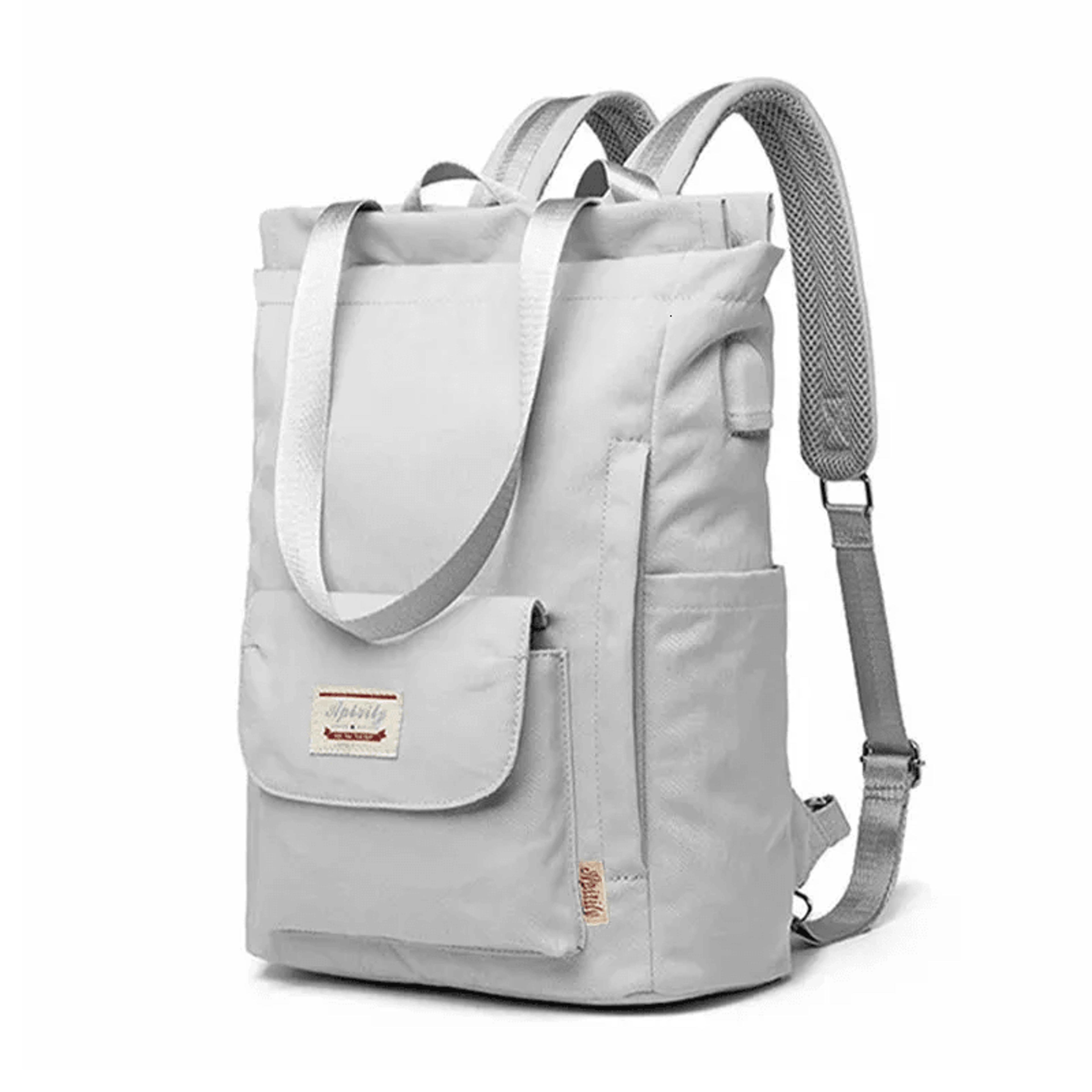 women waterproof oxford canvas laptop backpack with usb port for laptops