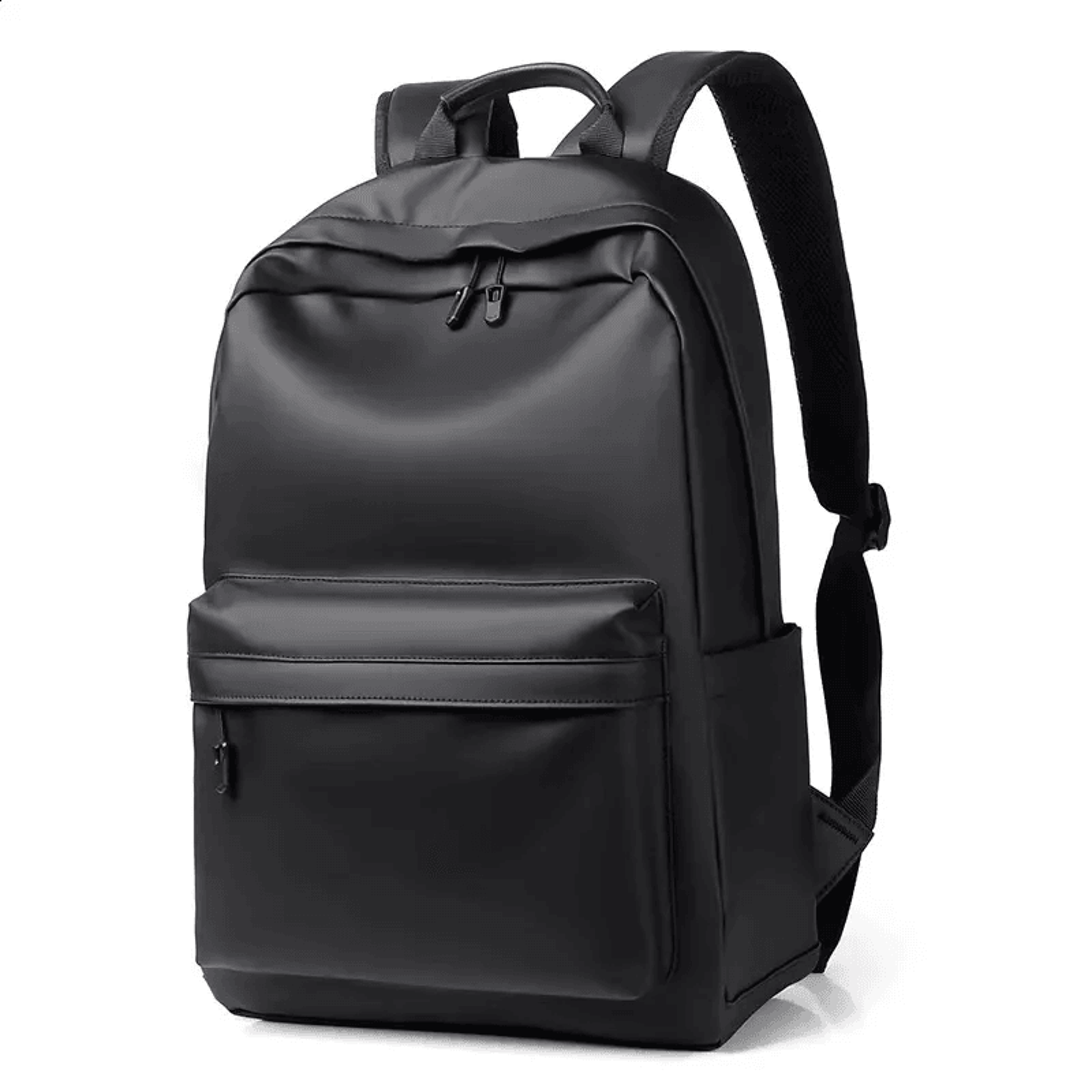 men's pu leather laptop backpack for laptops