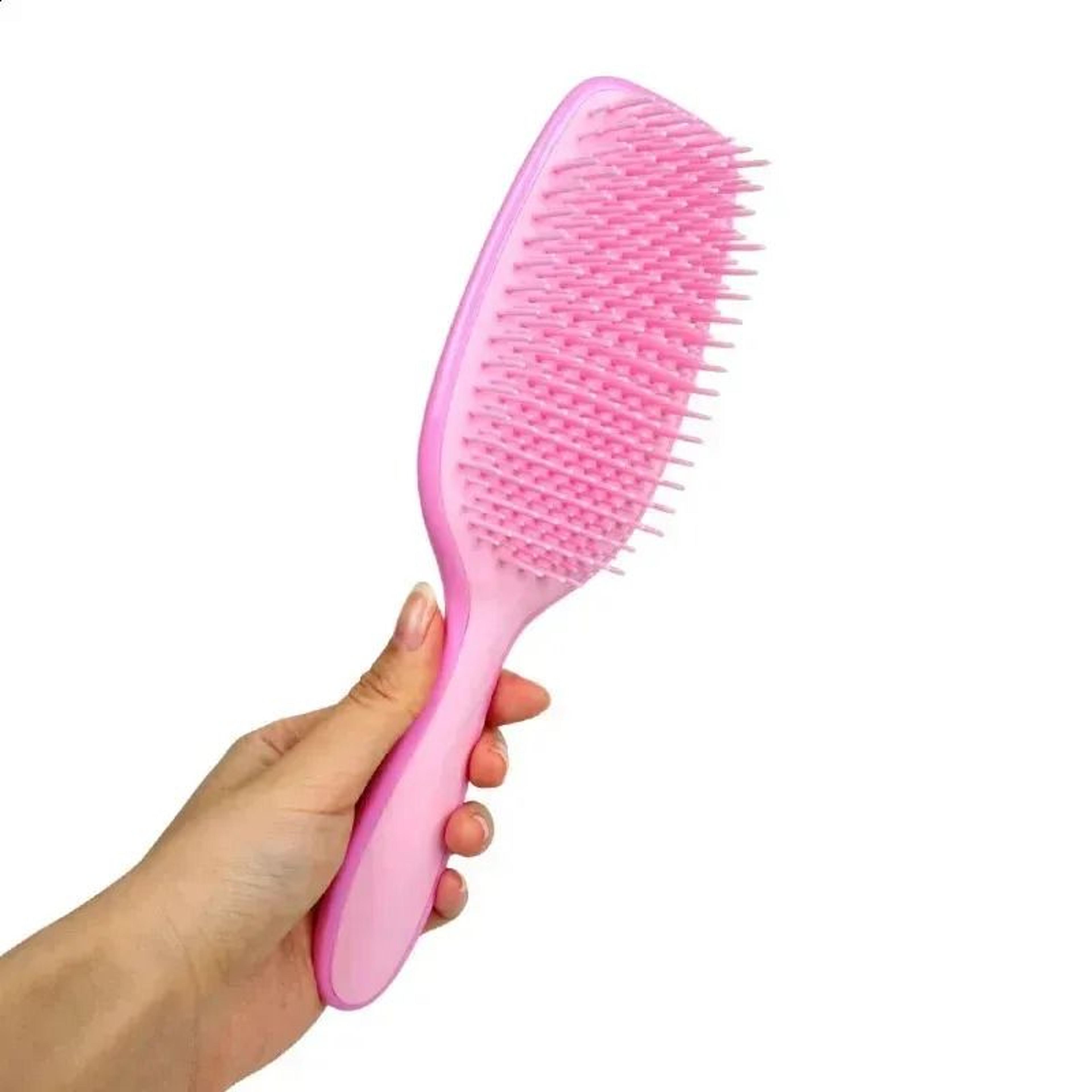 air cushion hair brush for detangling static reduction and scalp massage
