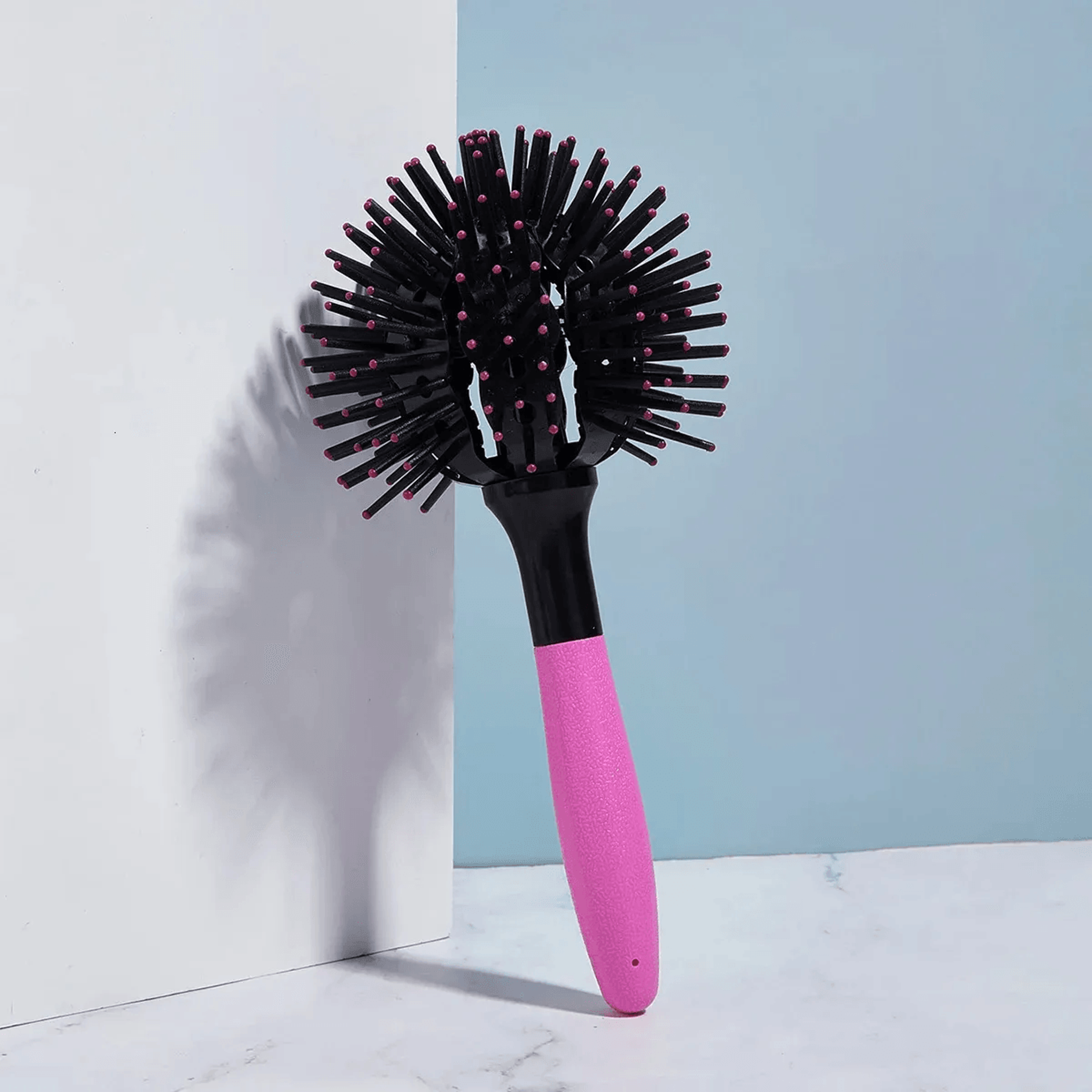 round styling hair brush heat resistant detangling brush