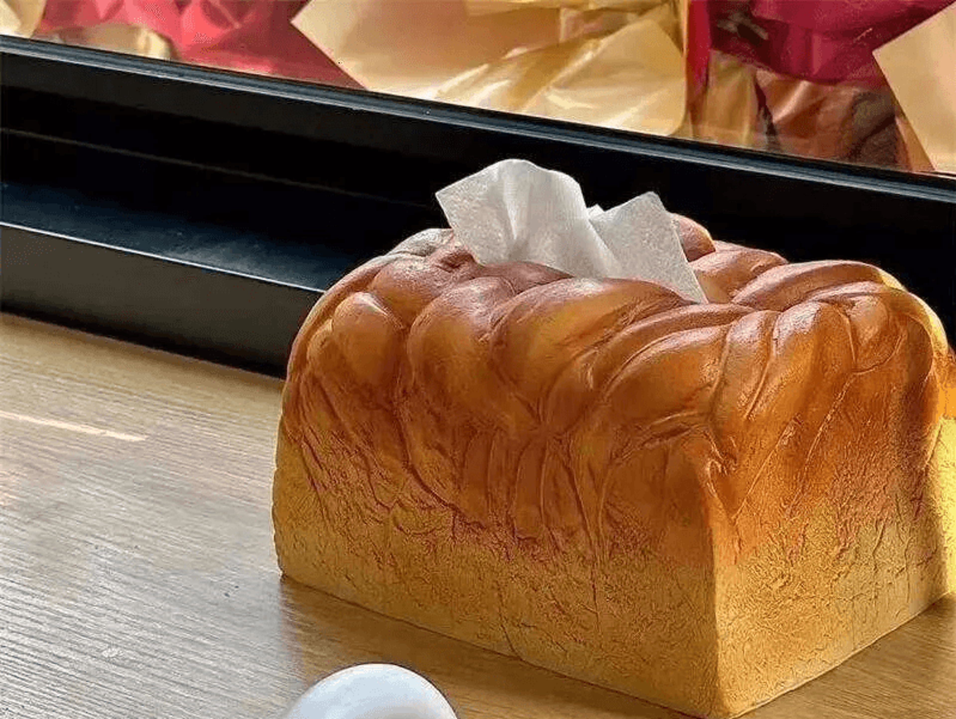 bread toast tissue box cute napkin holder for home office and car