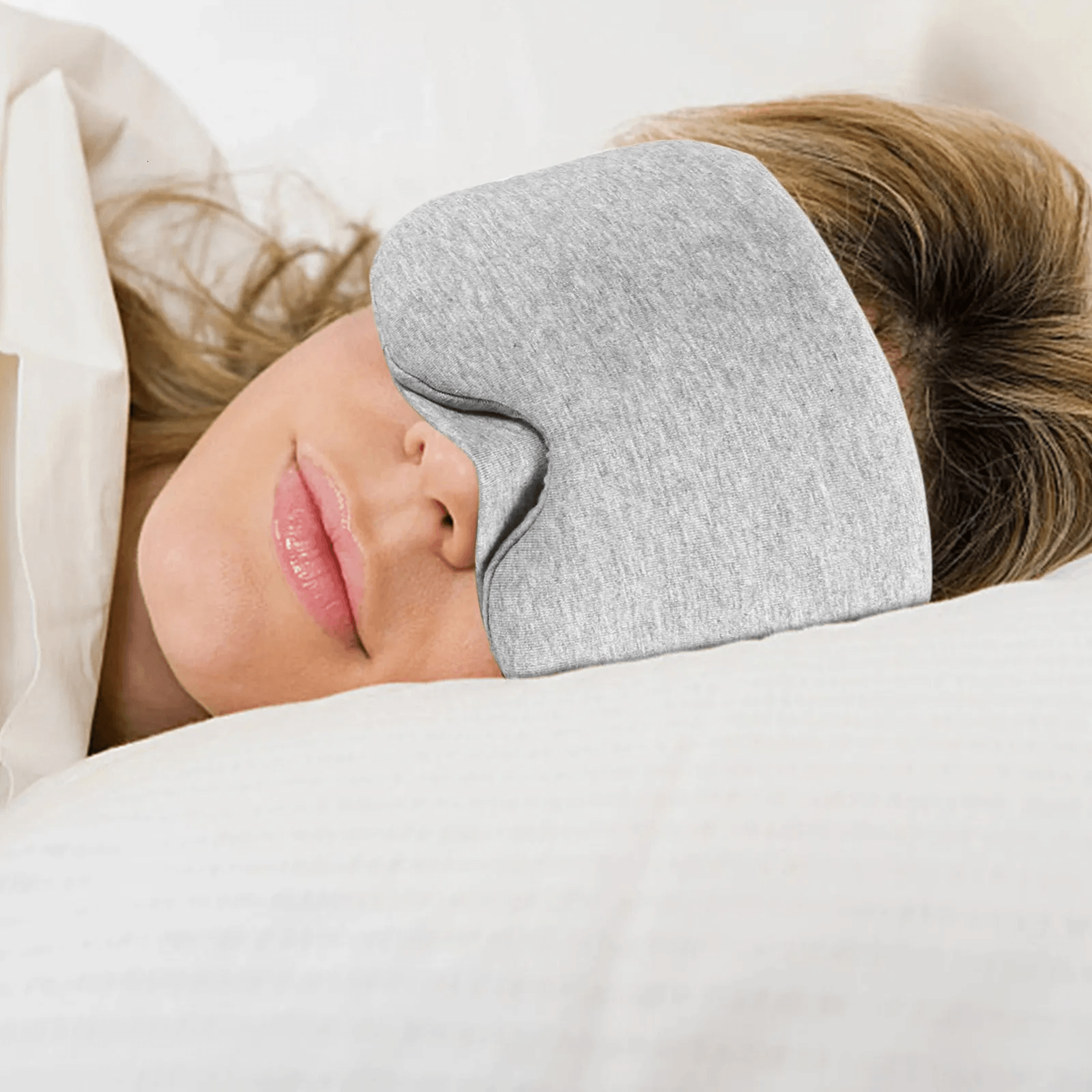 cotton sleep eye mask soft light blocking eye shade for sleep and travel