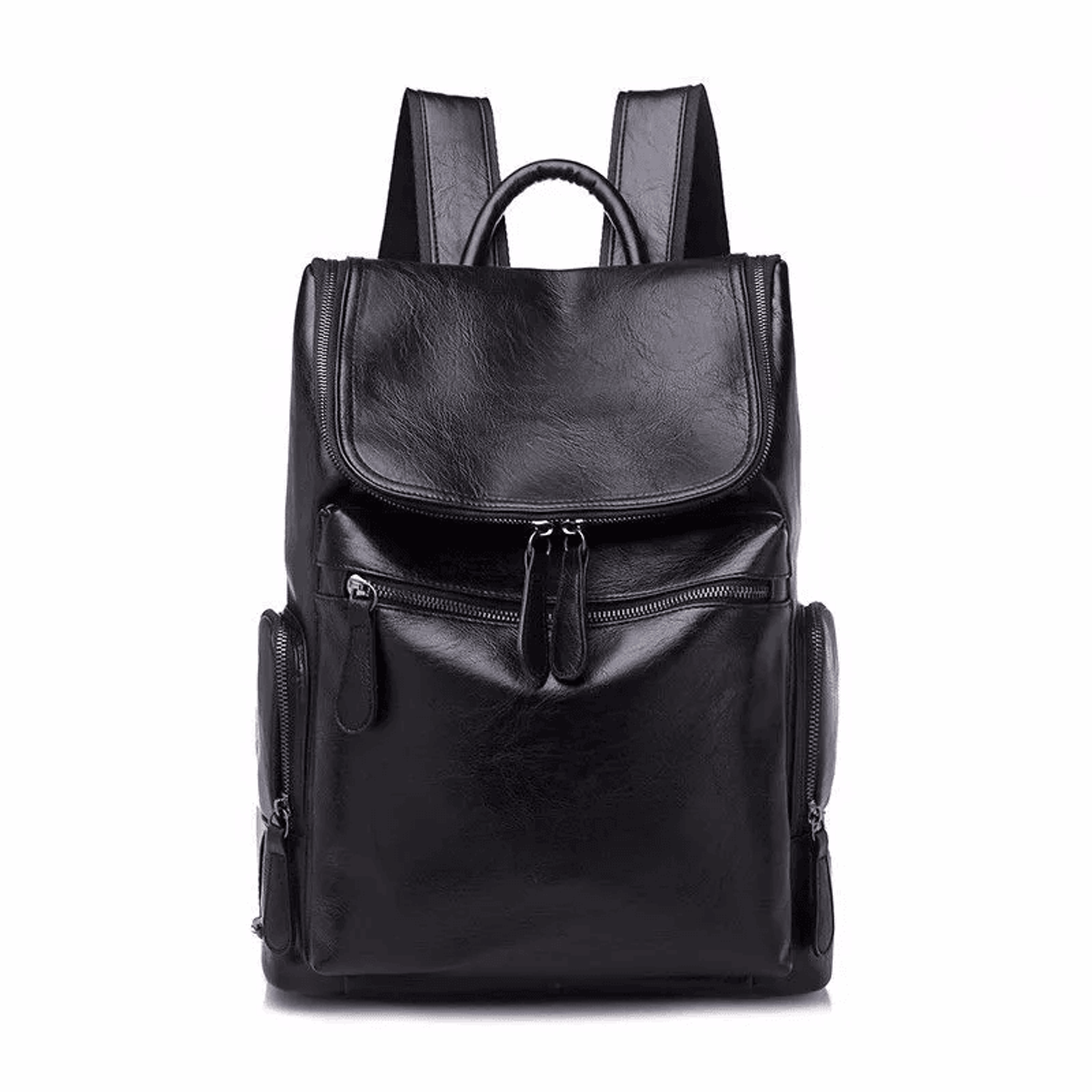 men plaid laptop backpack with large capacity storage