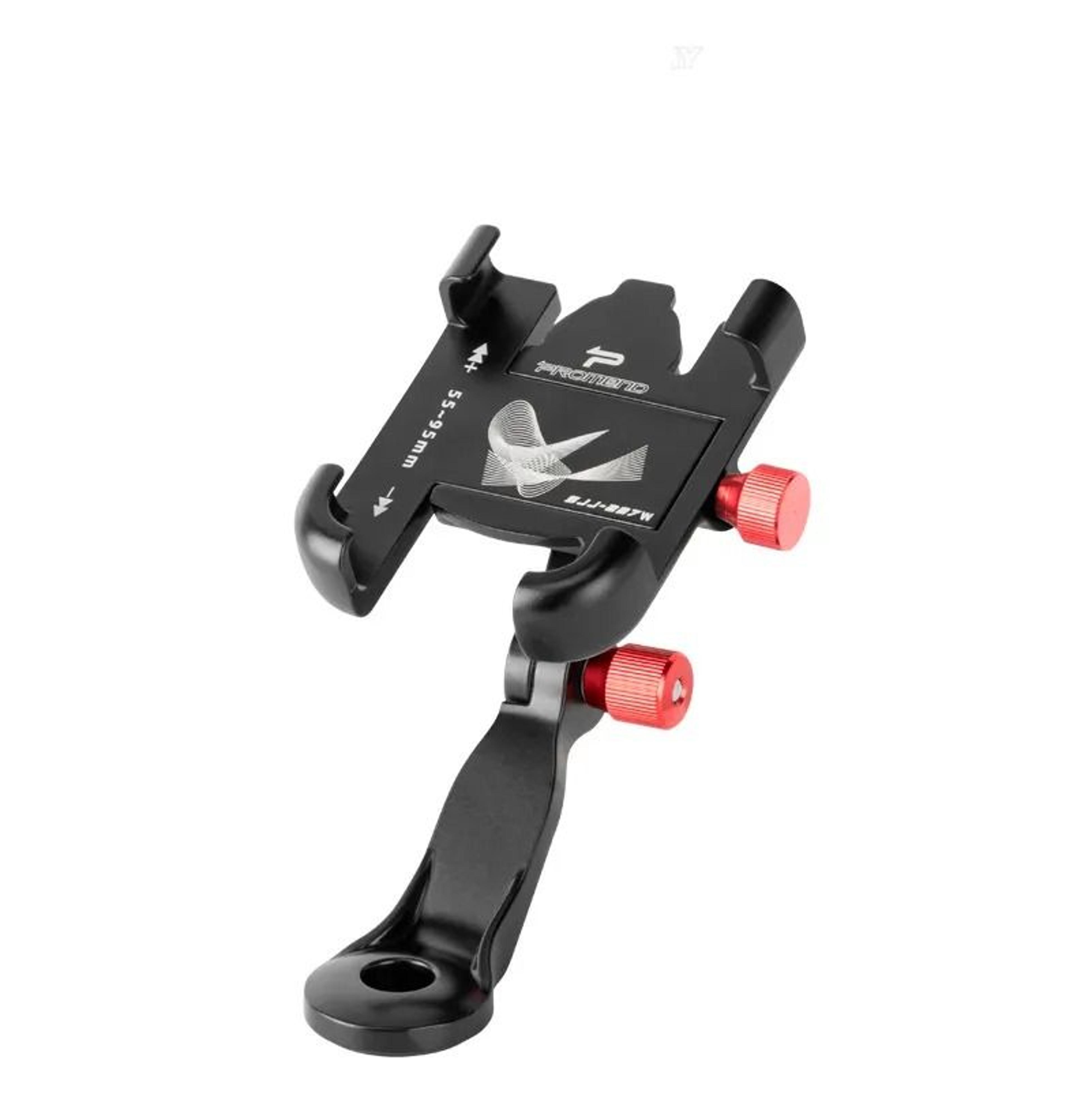 universal aluminum bike and motorcycle phone holder with adjustable non-slip mount