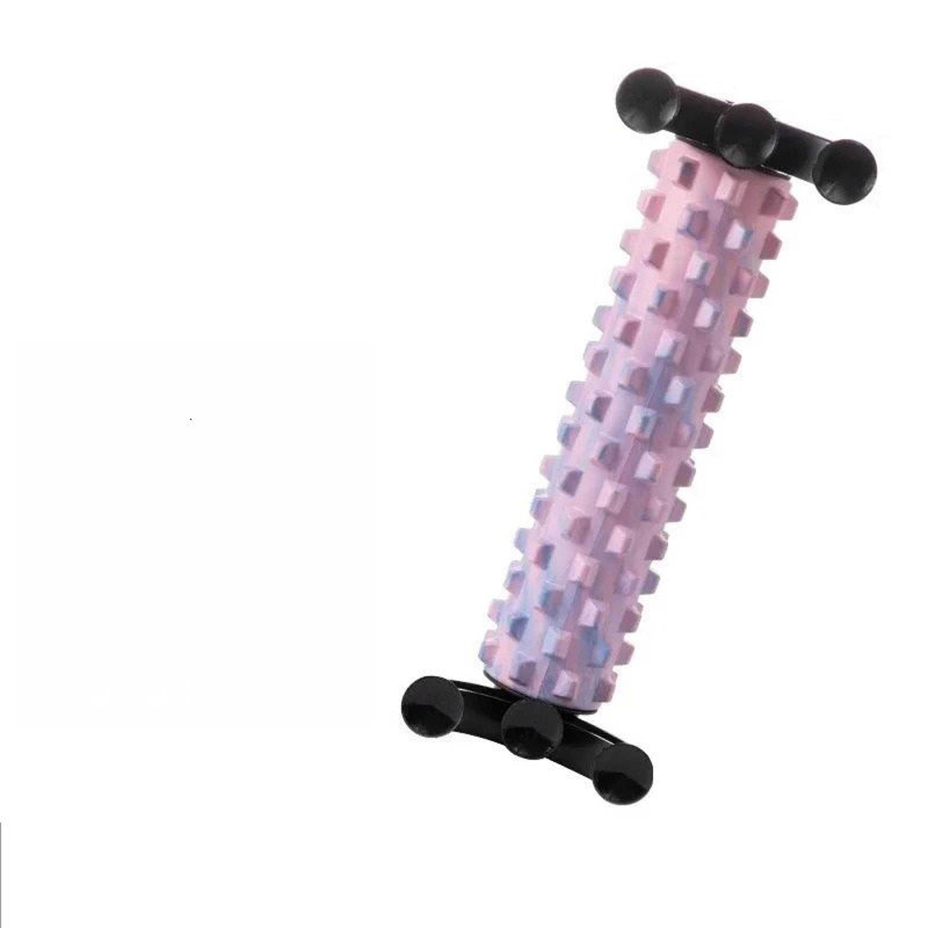 foam massage roller stick with suction stand for deep tissue muscle massage