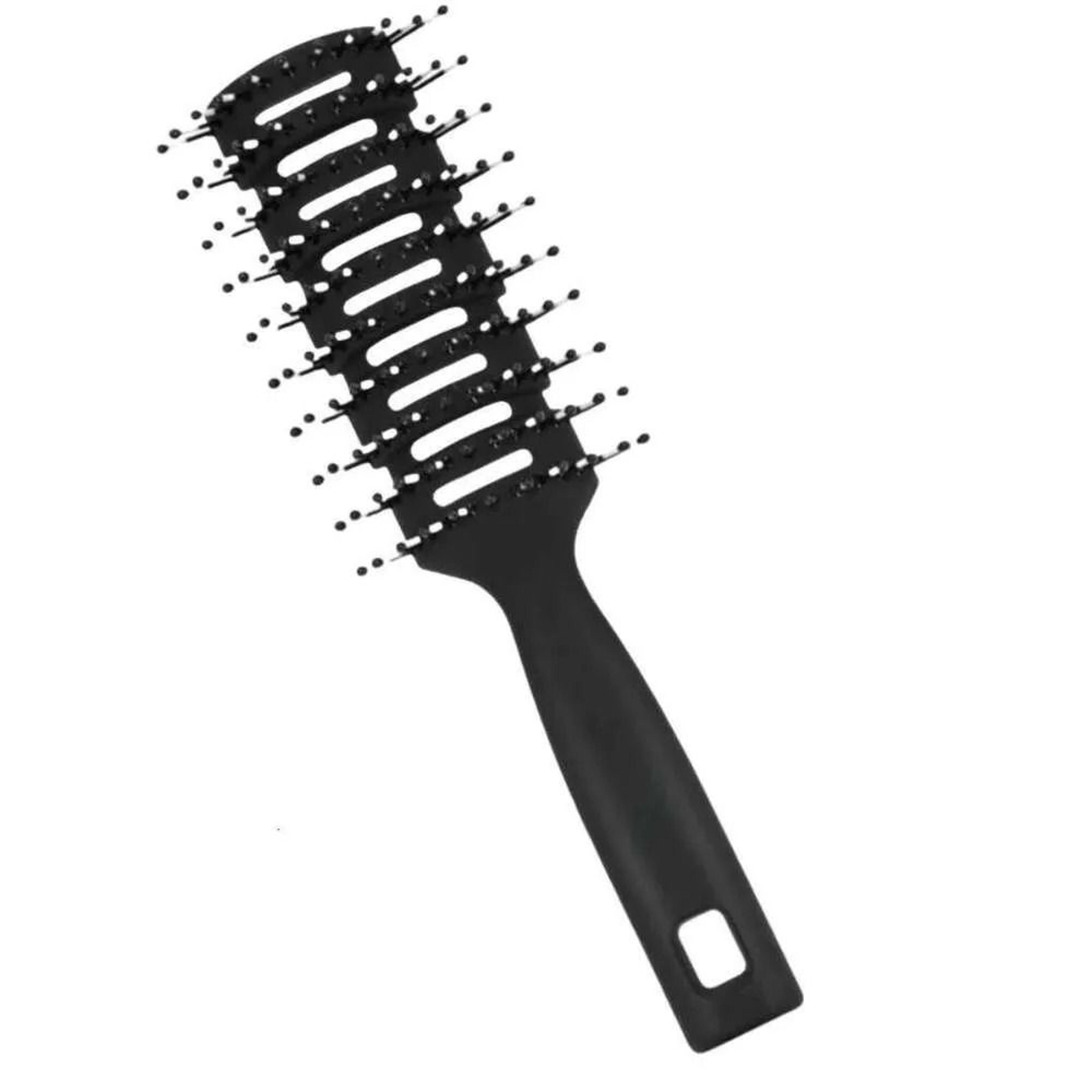 fish bone hair brush for professional hair styling and coloring