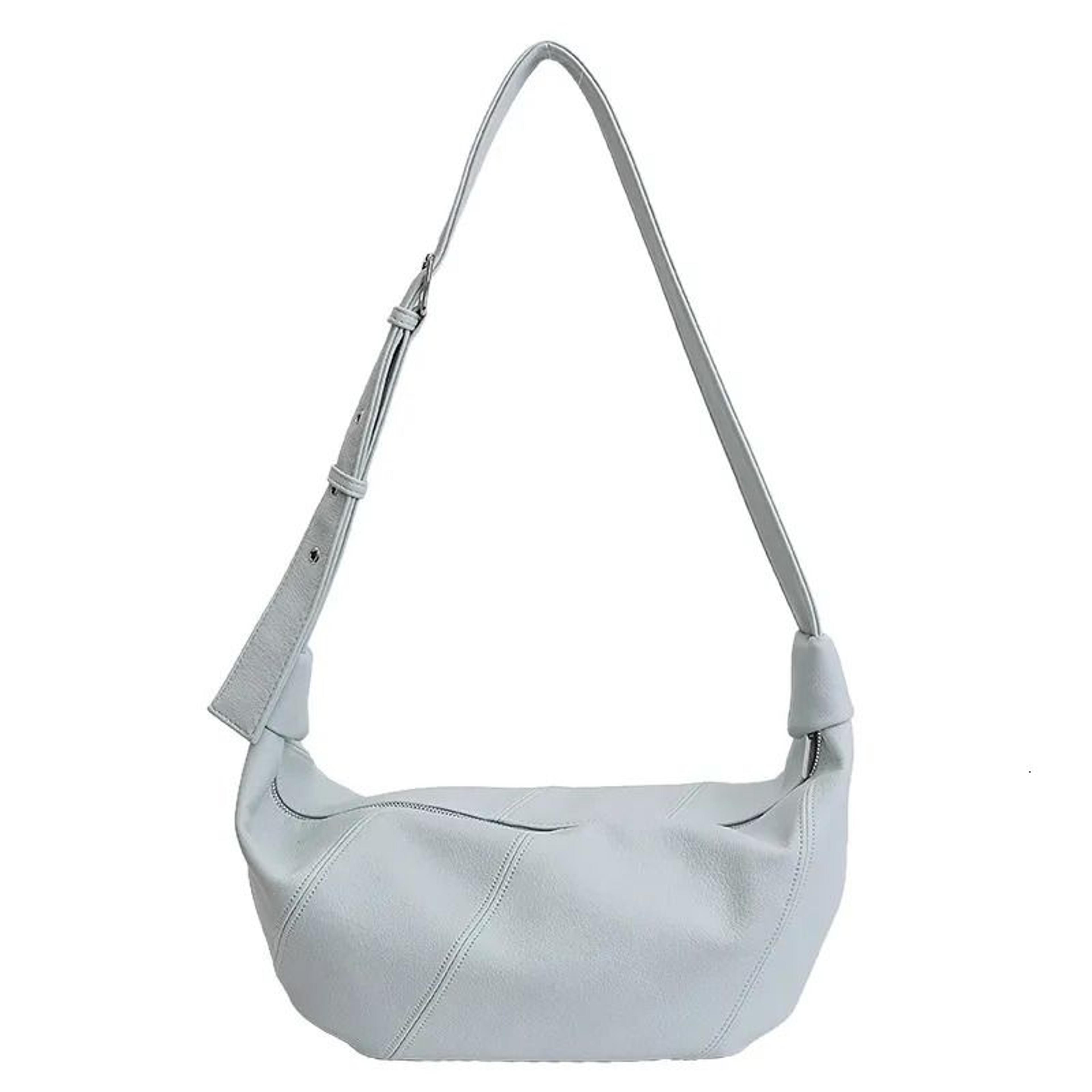 womens lightweight pu leather shoulder and crossbody handbag