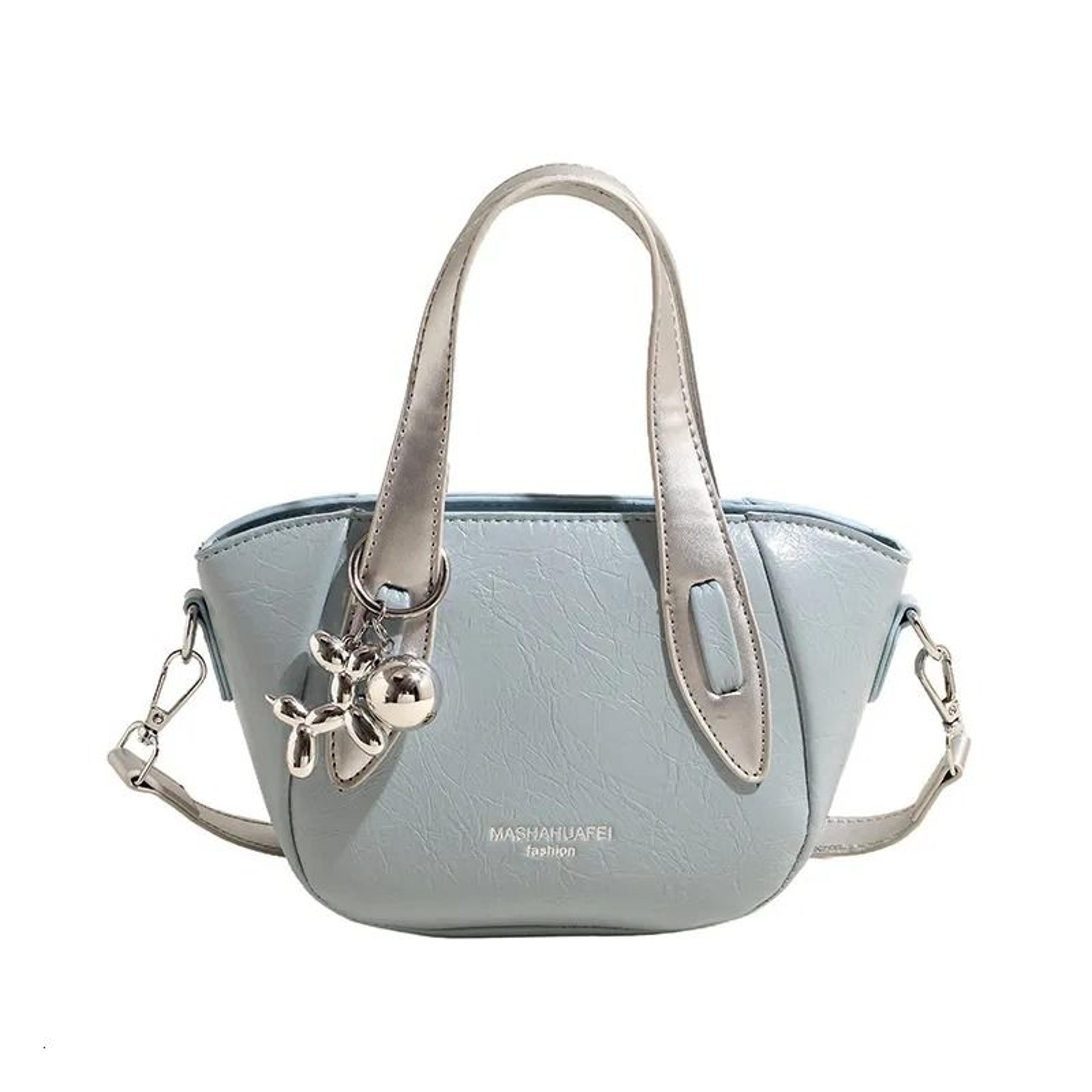womens crossbody bucket bag with textured finish