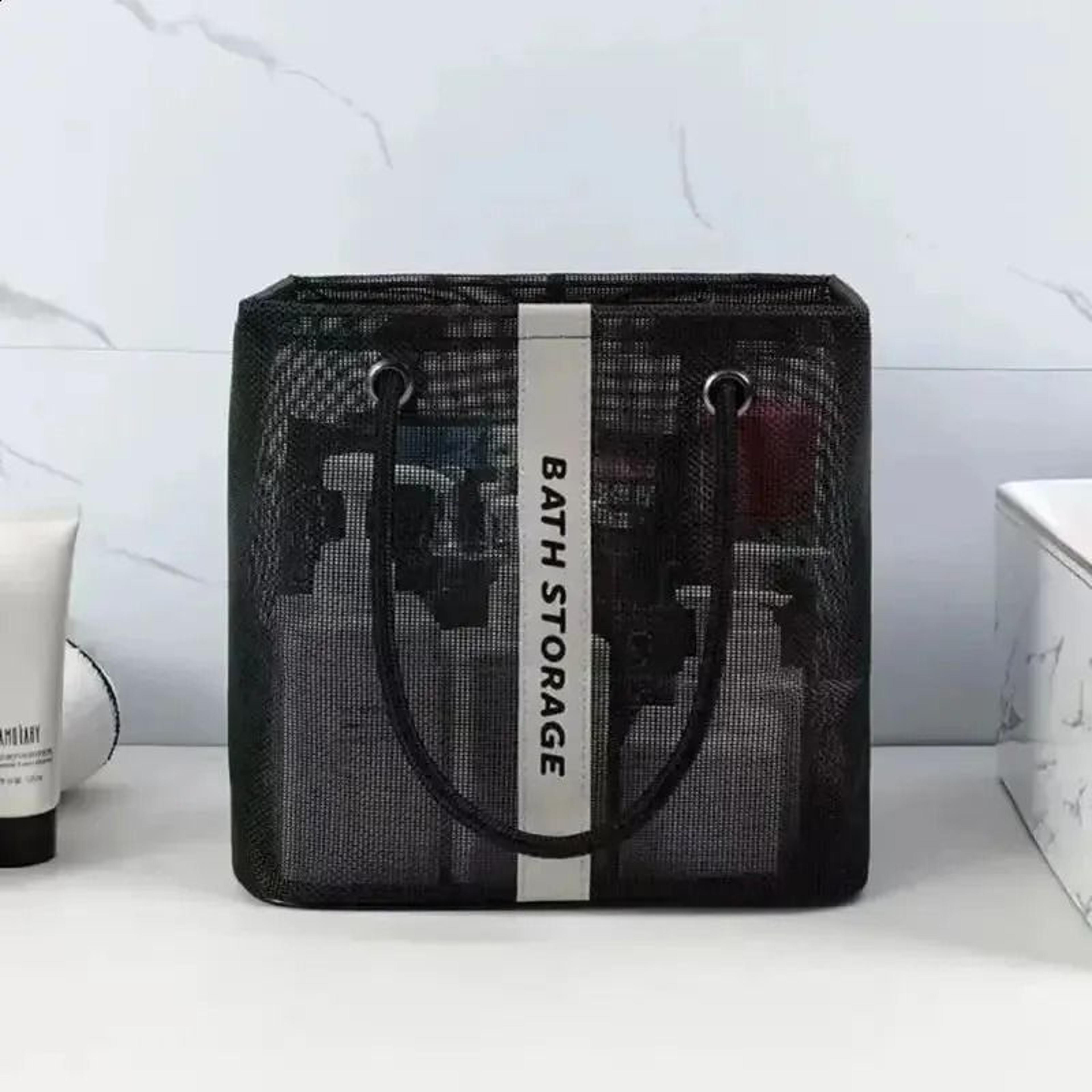 large capacity transparent cosmetic bag waterproof travel makeup and toiletry organizer